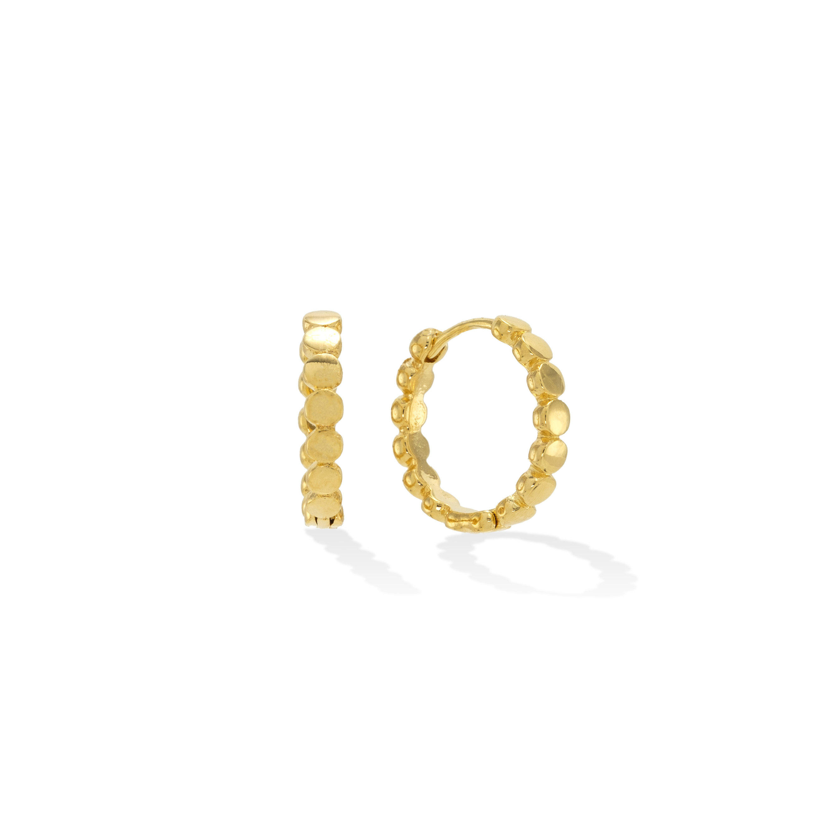 Picture of Cleo Hoop Earrings - Gold