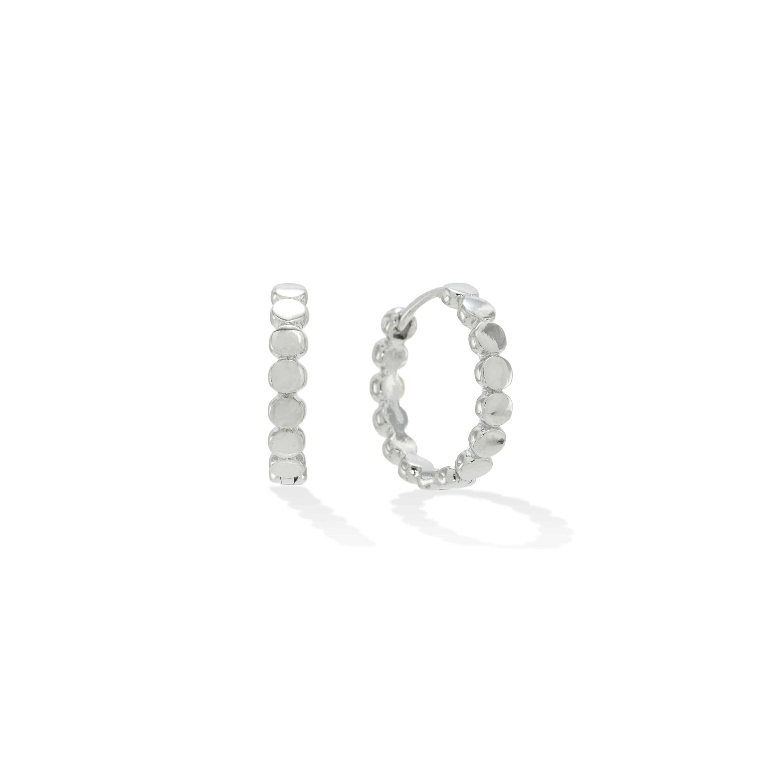 Picture of Cleo Hoop Earrings - Silver