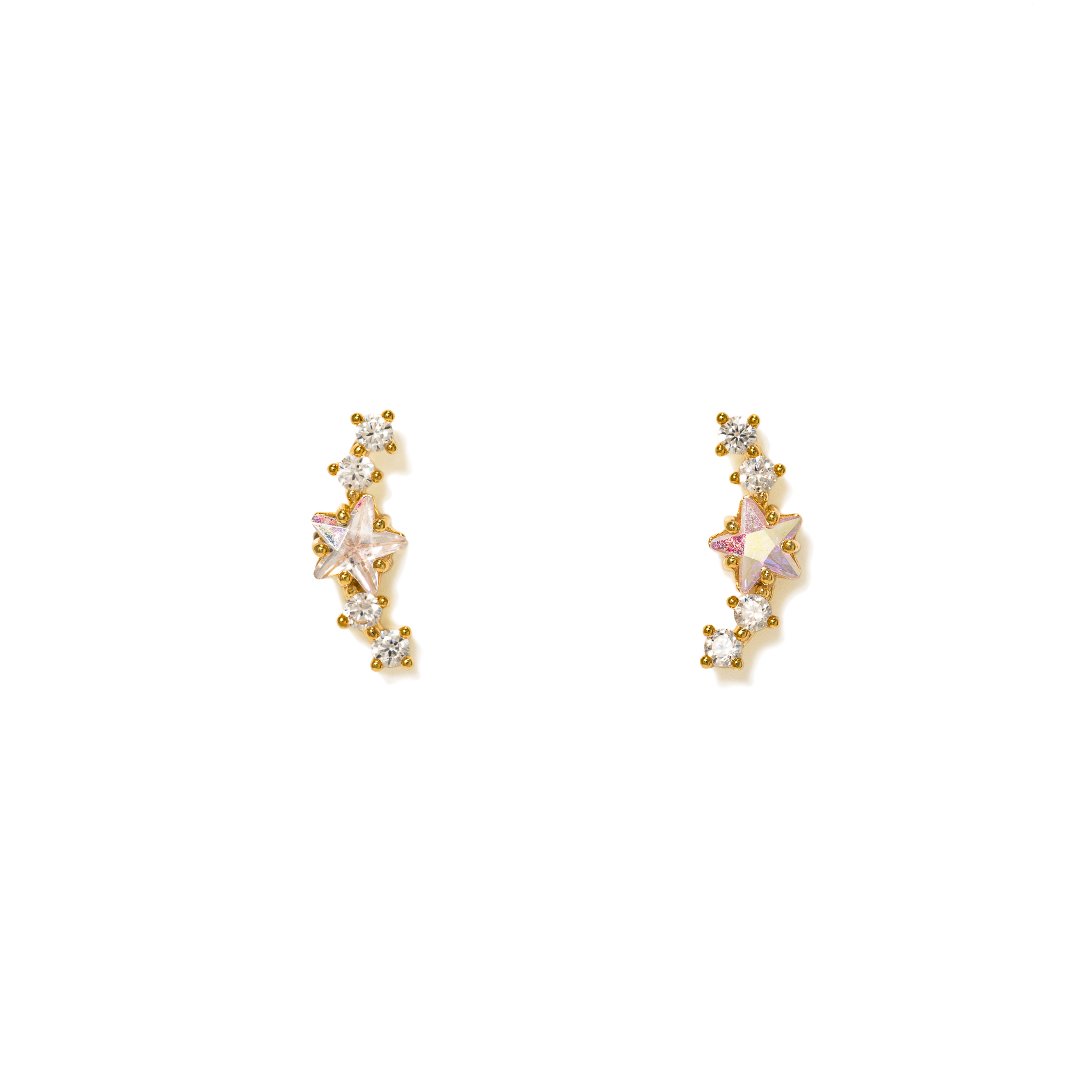 Picture of Stargazer Climber Earrings - Clear
