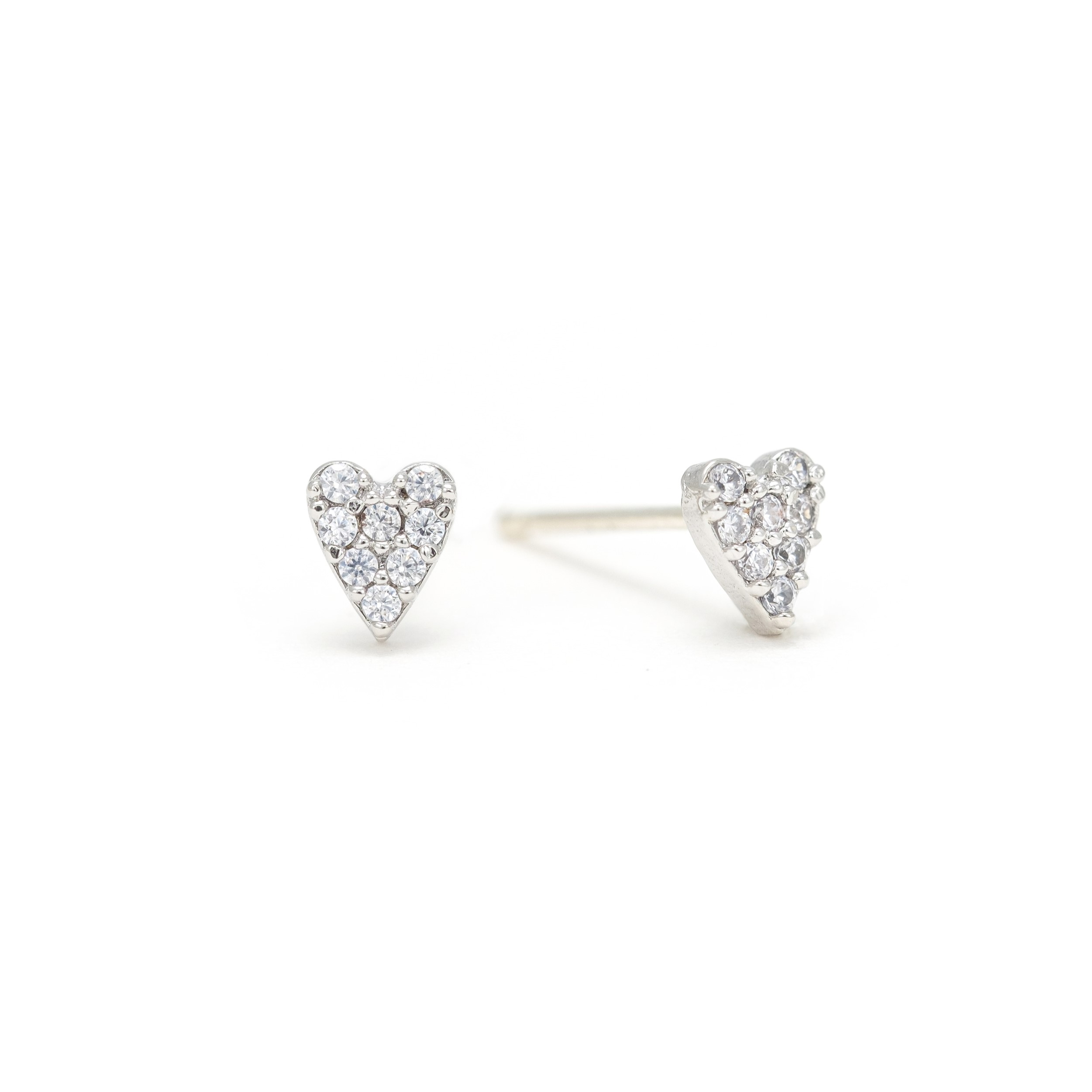 Picture of Flutter Stud Earrings - Silver