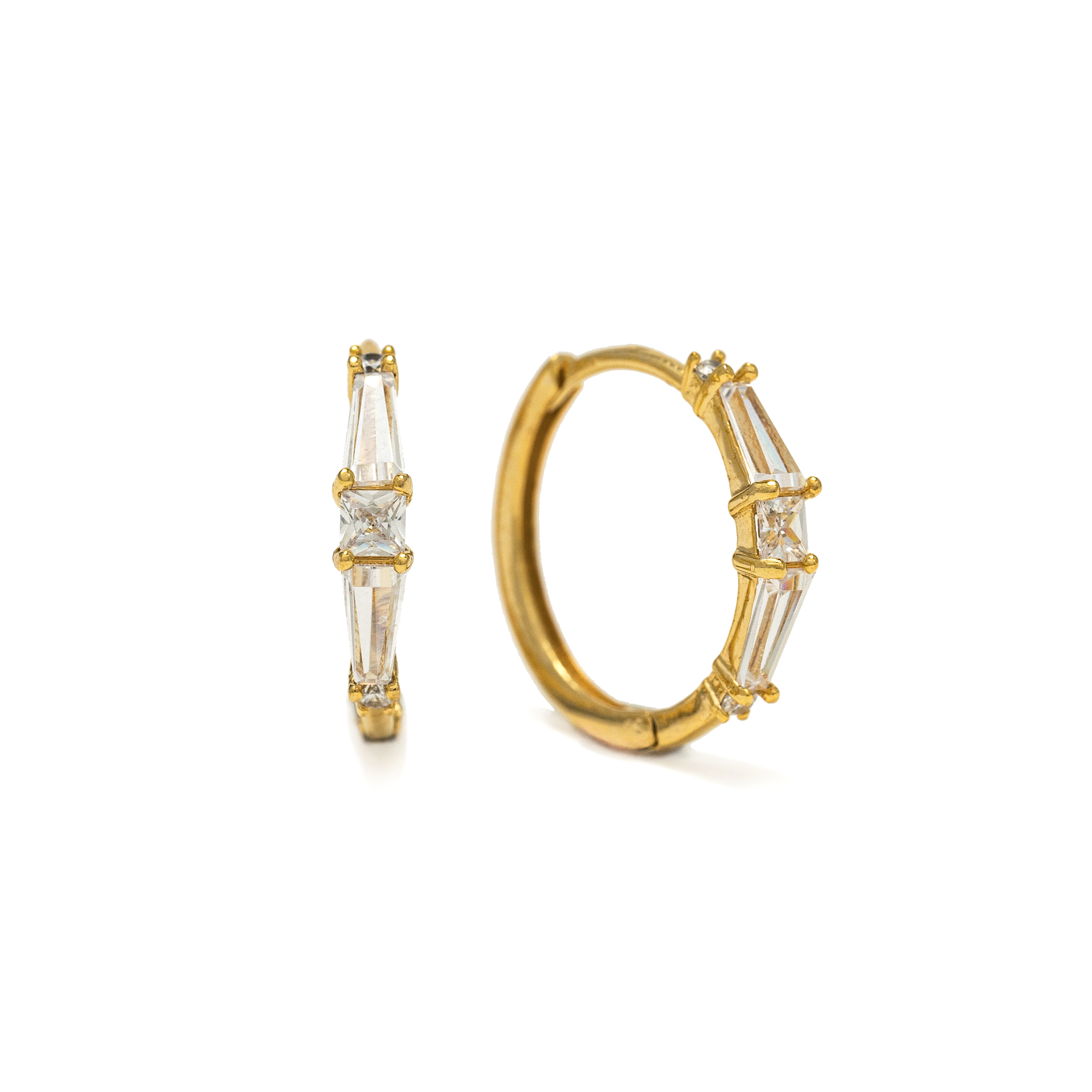 Picture of Tamara Hoop Earrings - Gold