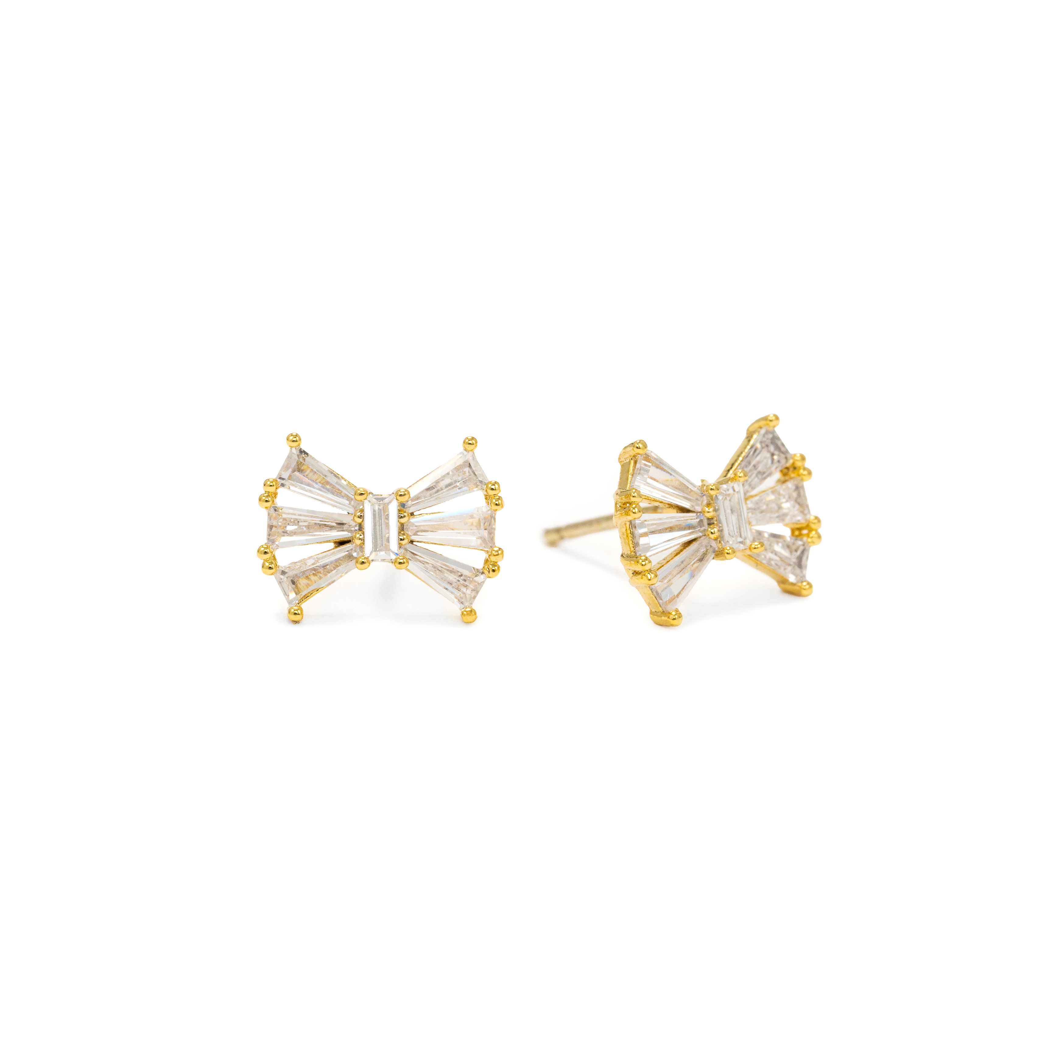 Picture of Camille Stud Earrings - Gold