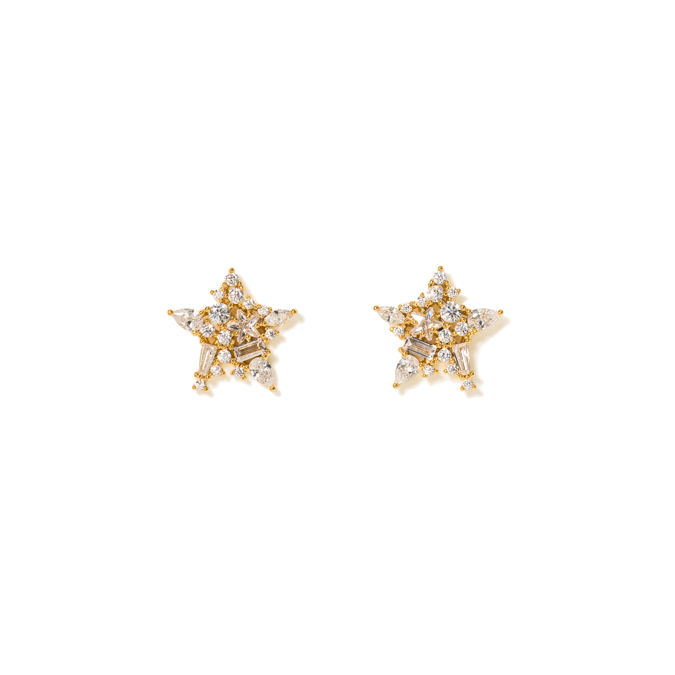 Picture of Mini Debut Star Stud Earrings - Gold