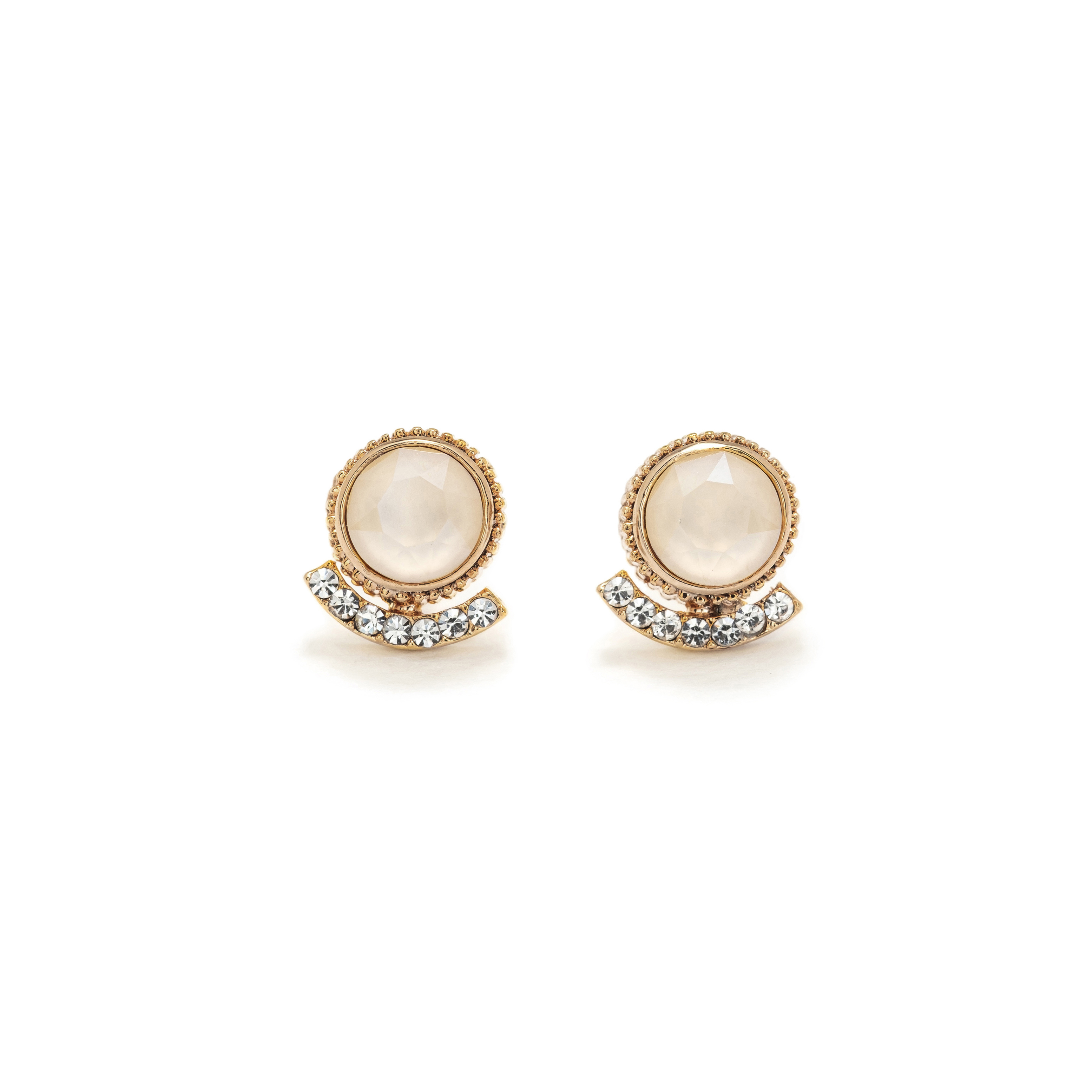 Picture of Mimosa Post Earrings - Champagne
