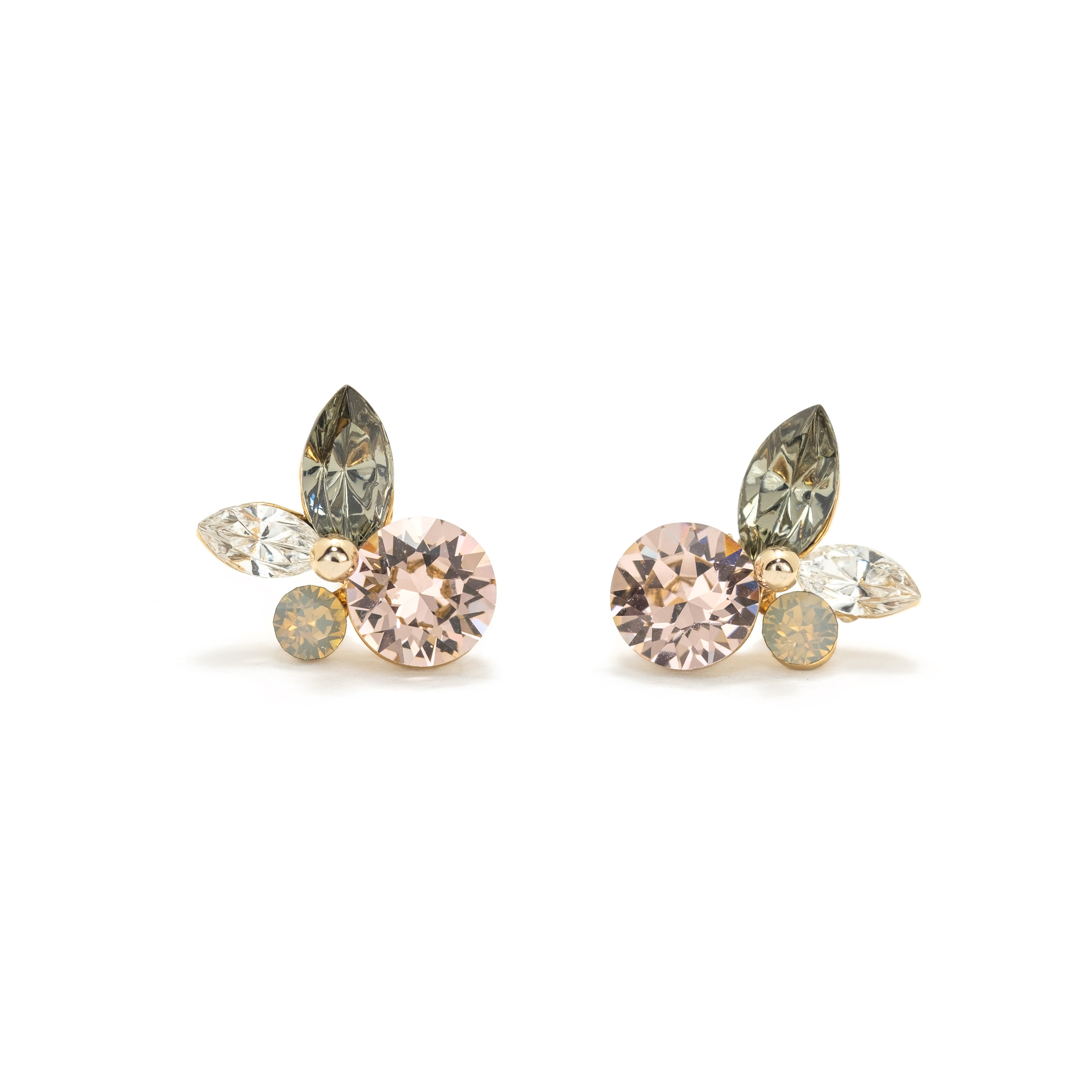 Picture of Corsage Post Earrings - Pink