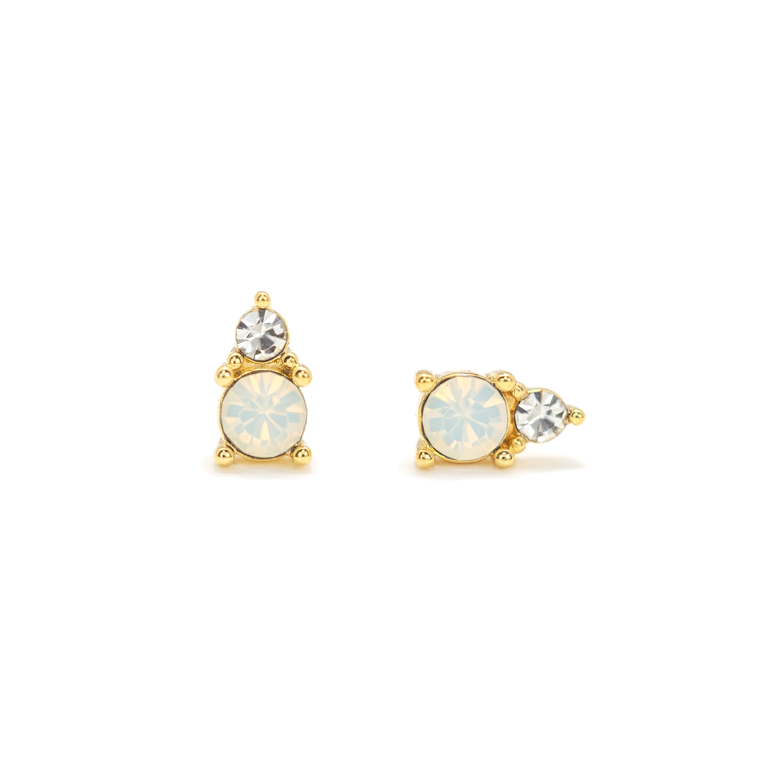 Picture of Dolce Stud Earrings - White