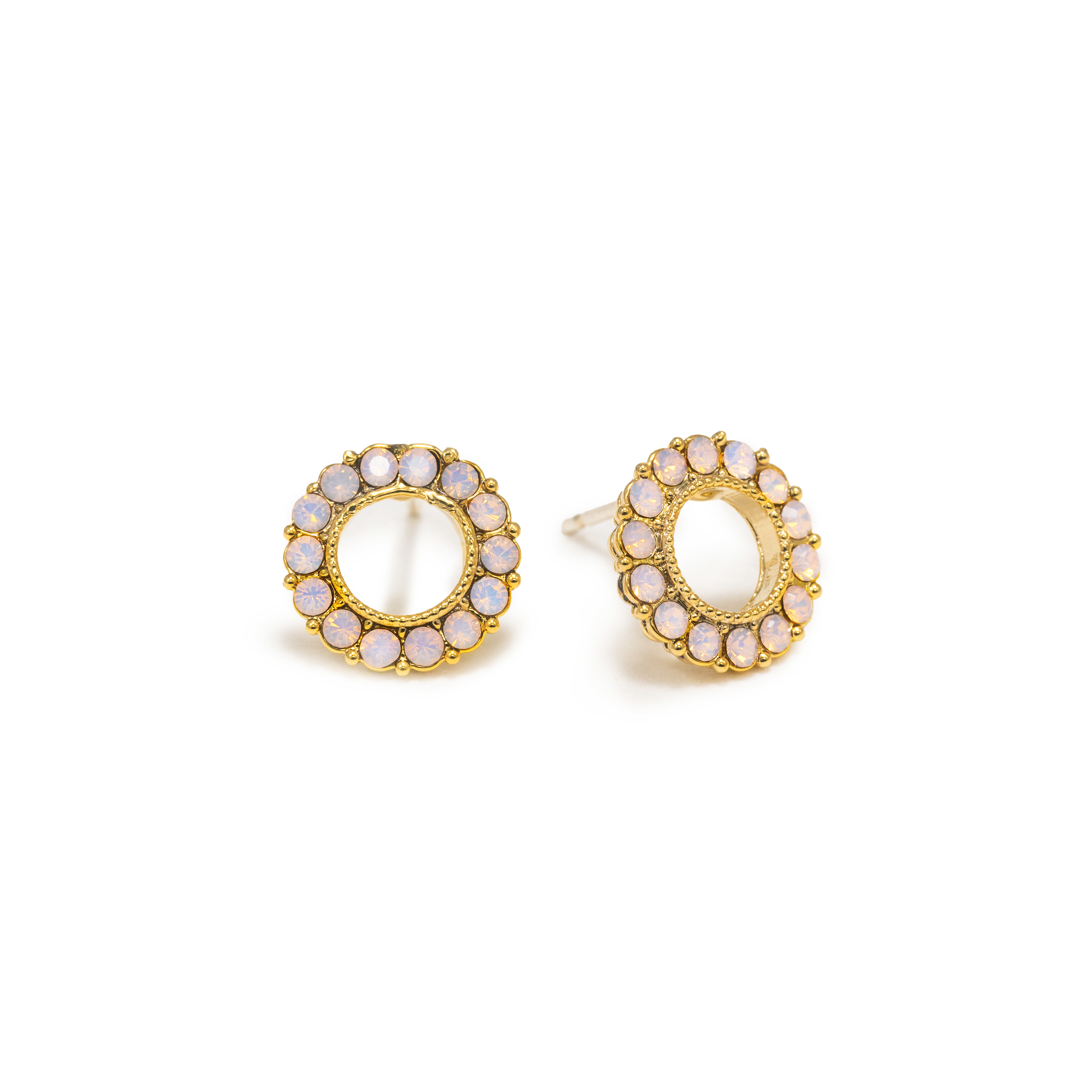 Picture of Kismet Stud Earrings - Pink Opal