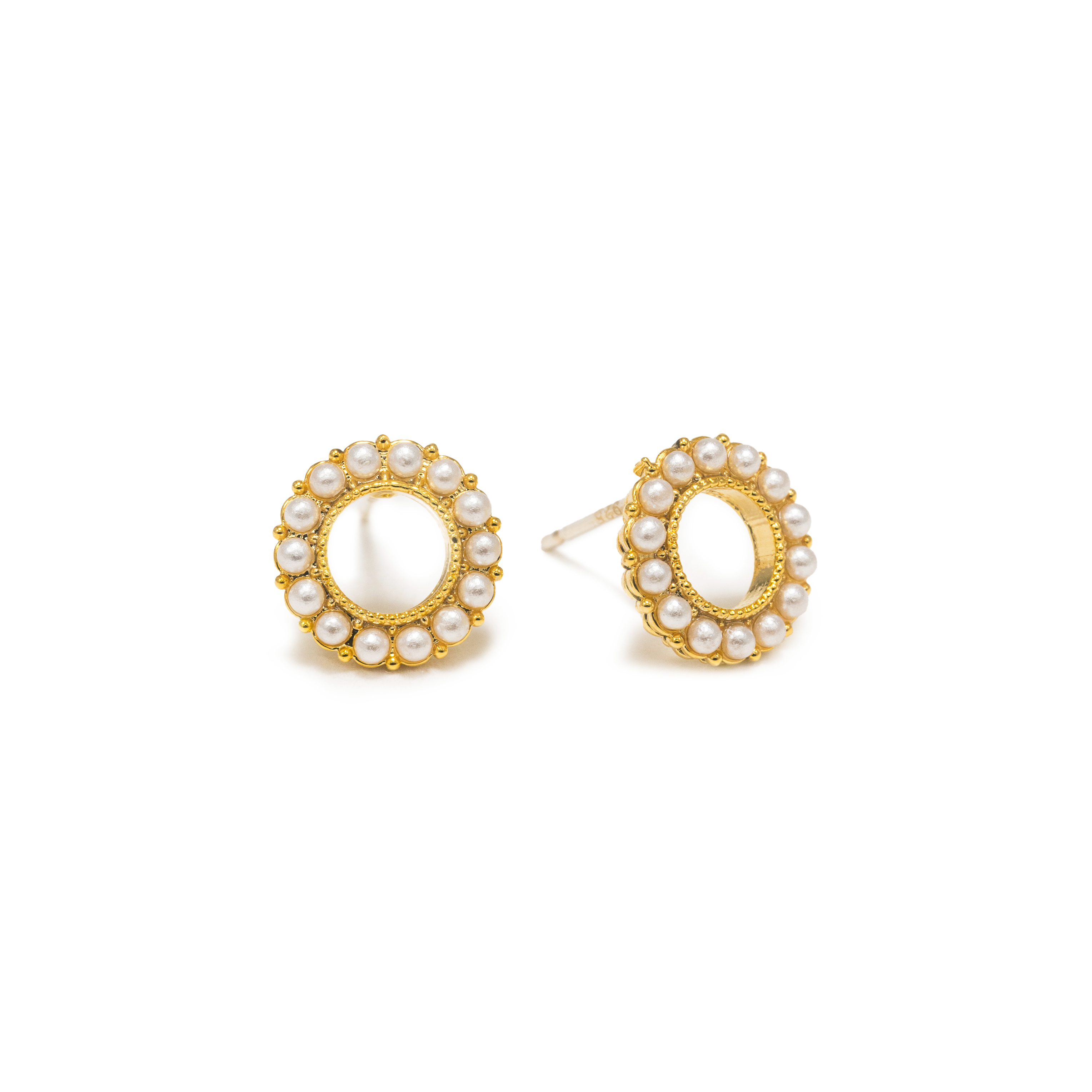 Picture of Kismet Stud Earrings - Pearl
