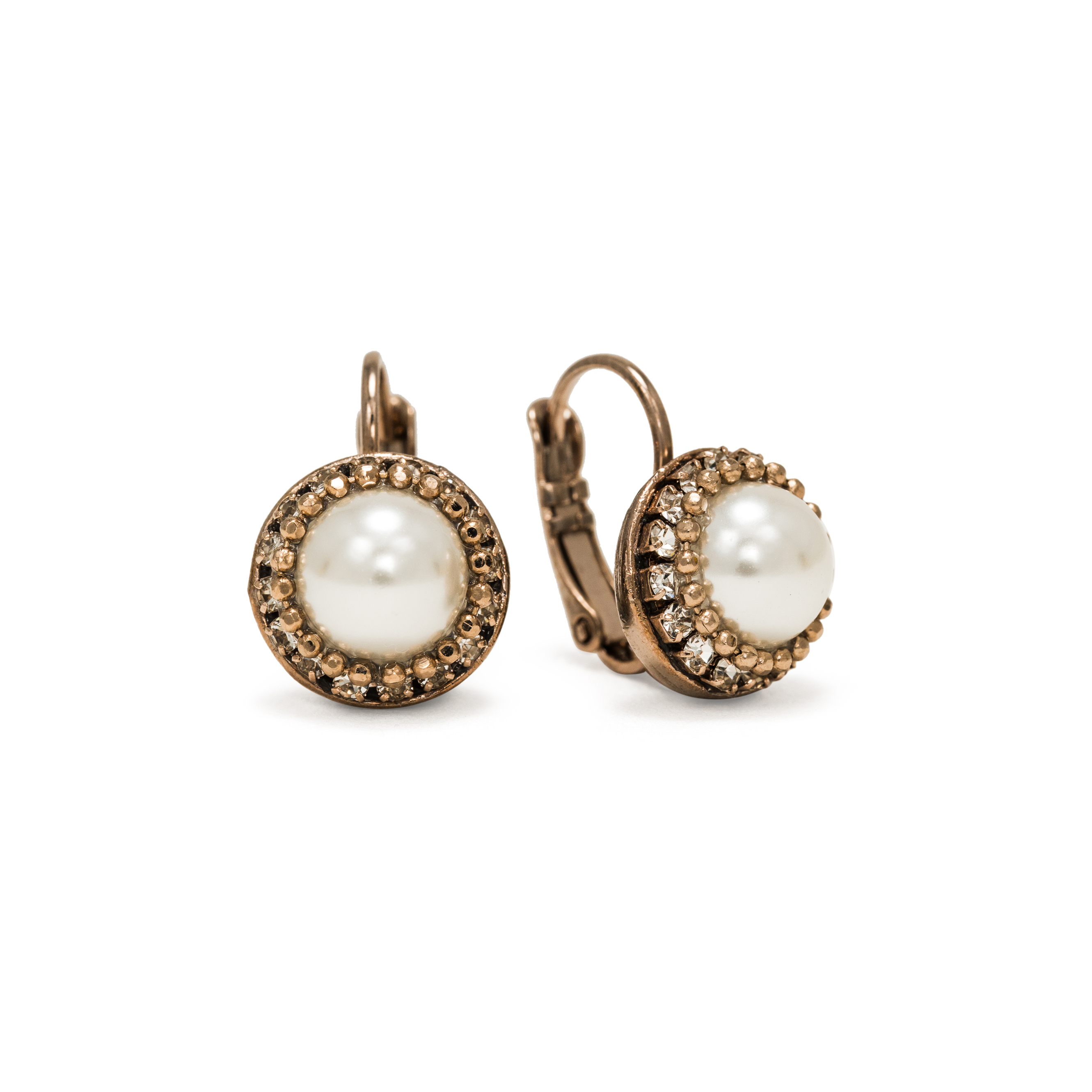 Picture of Mirel Pearl Clip Earrings - Pearl