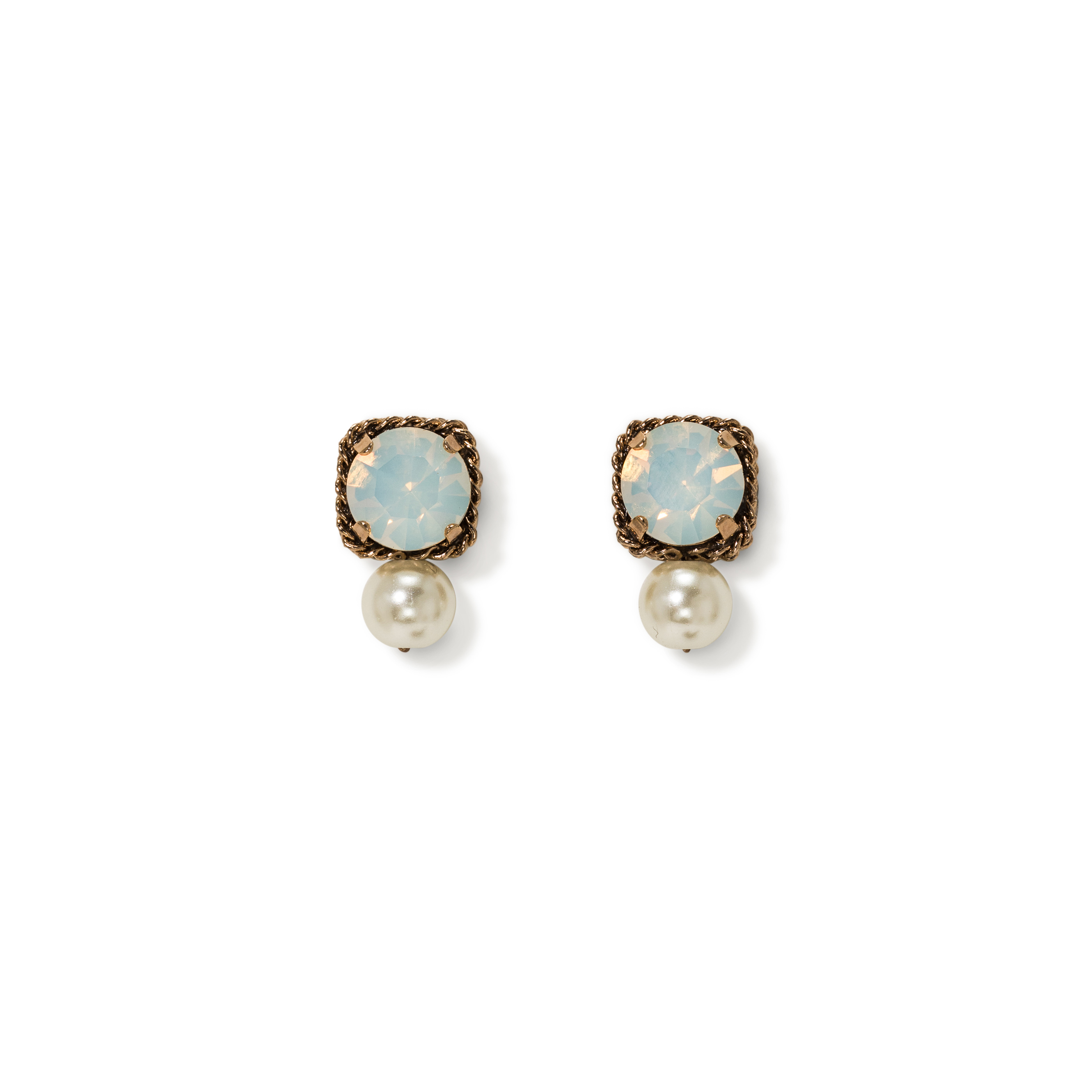 Picture of Bon Pearl Stud Earrings - Pearl