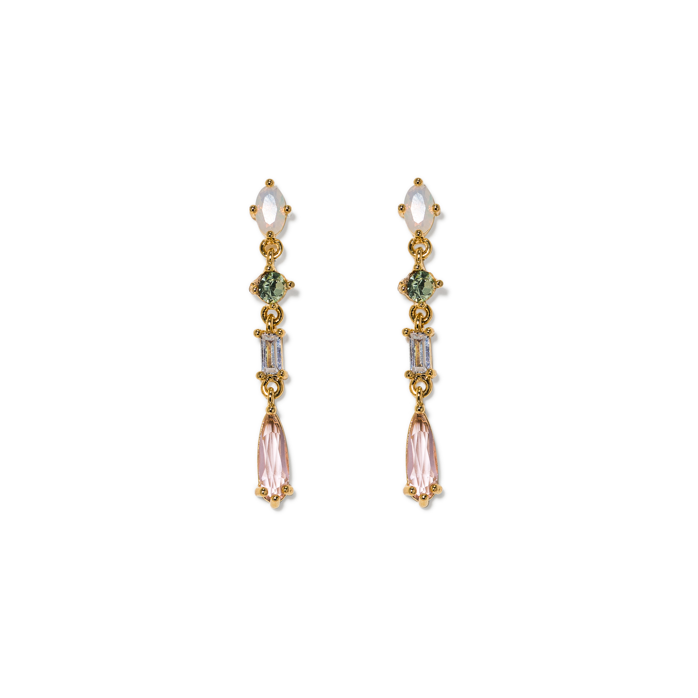 Picture of Sonata Drop Earrings - Opal Mix