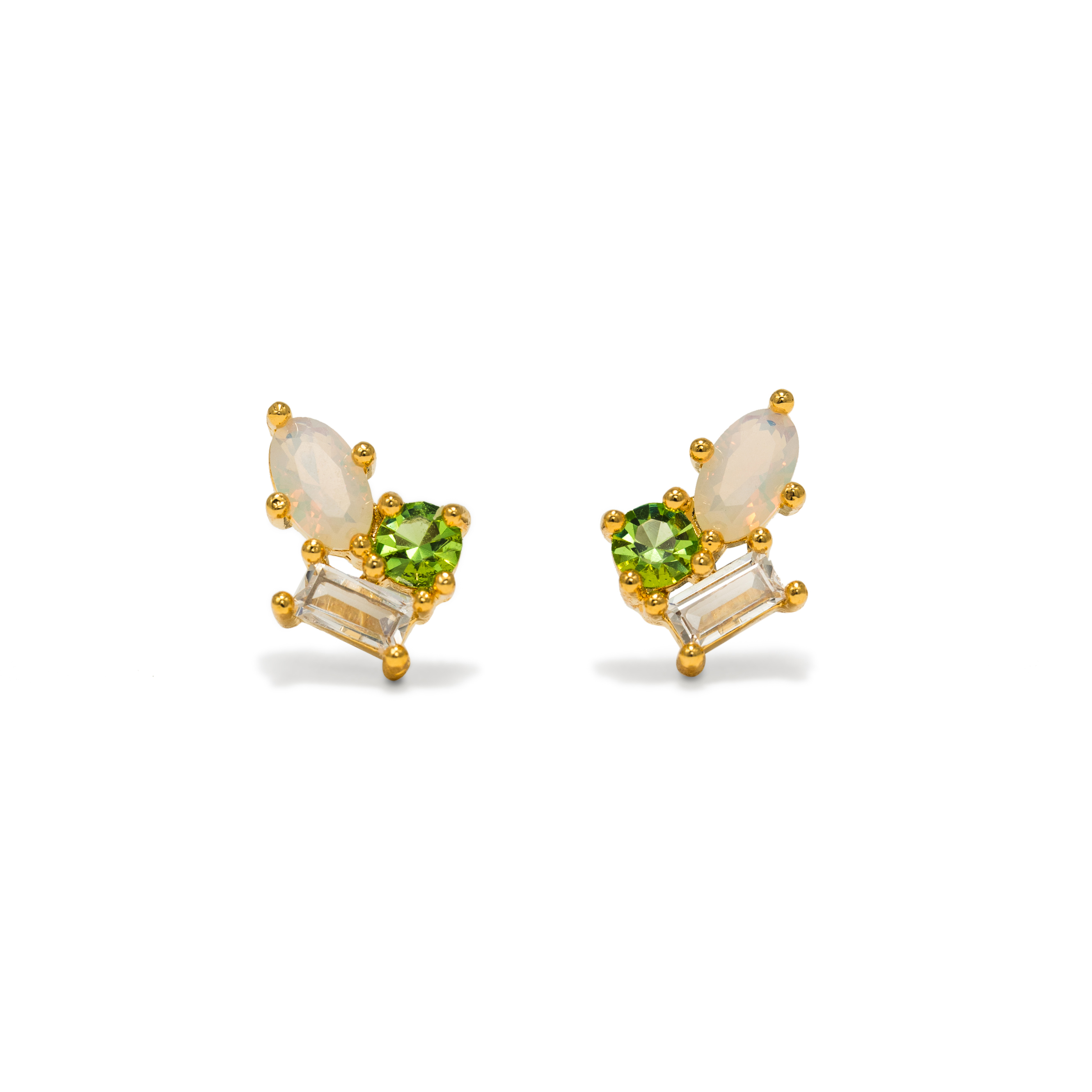 Picture of Sonata Stud Earrings - Opal Mix