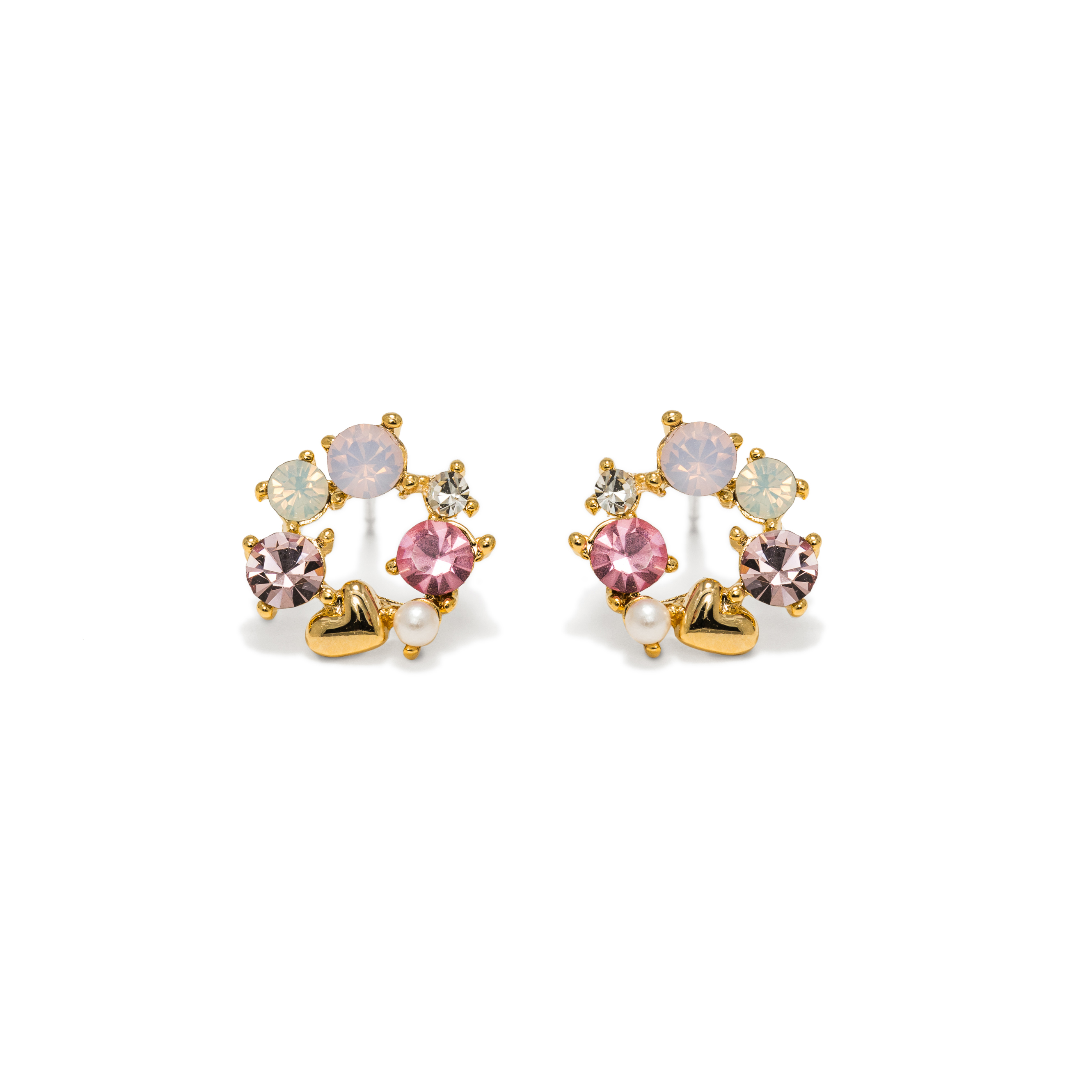 Picture of Amorette Stud Earrings - Pink