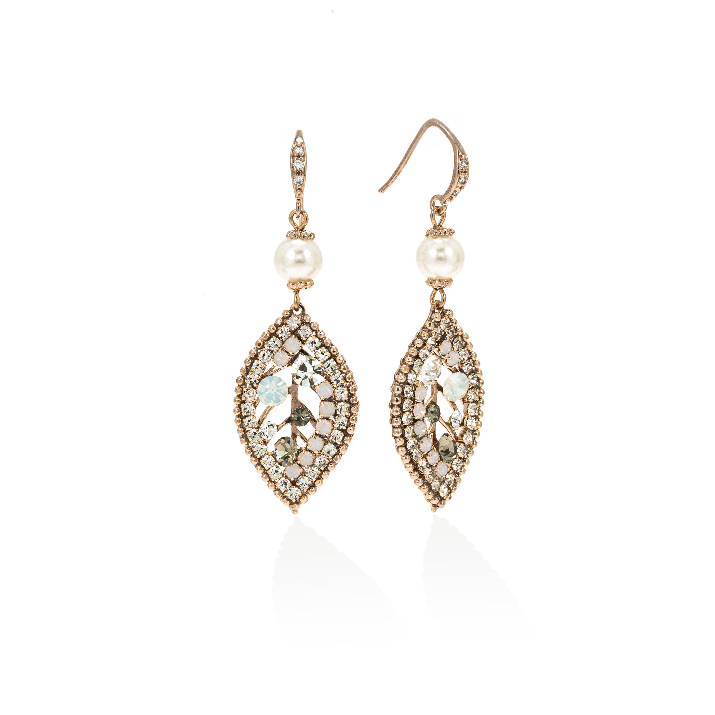 Picture of Dew Drop Earrings - White