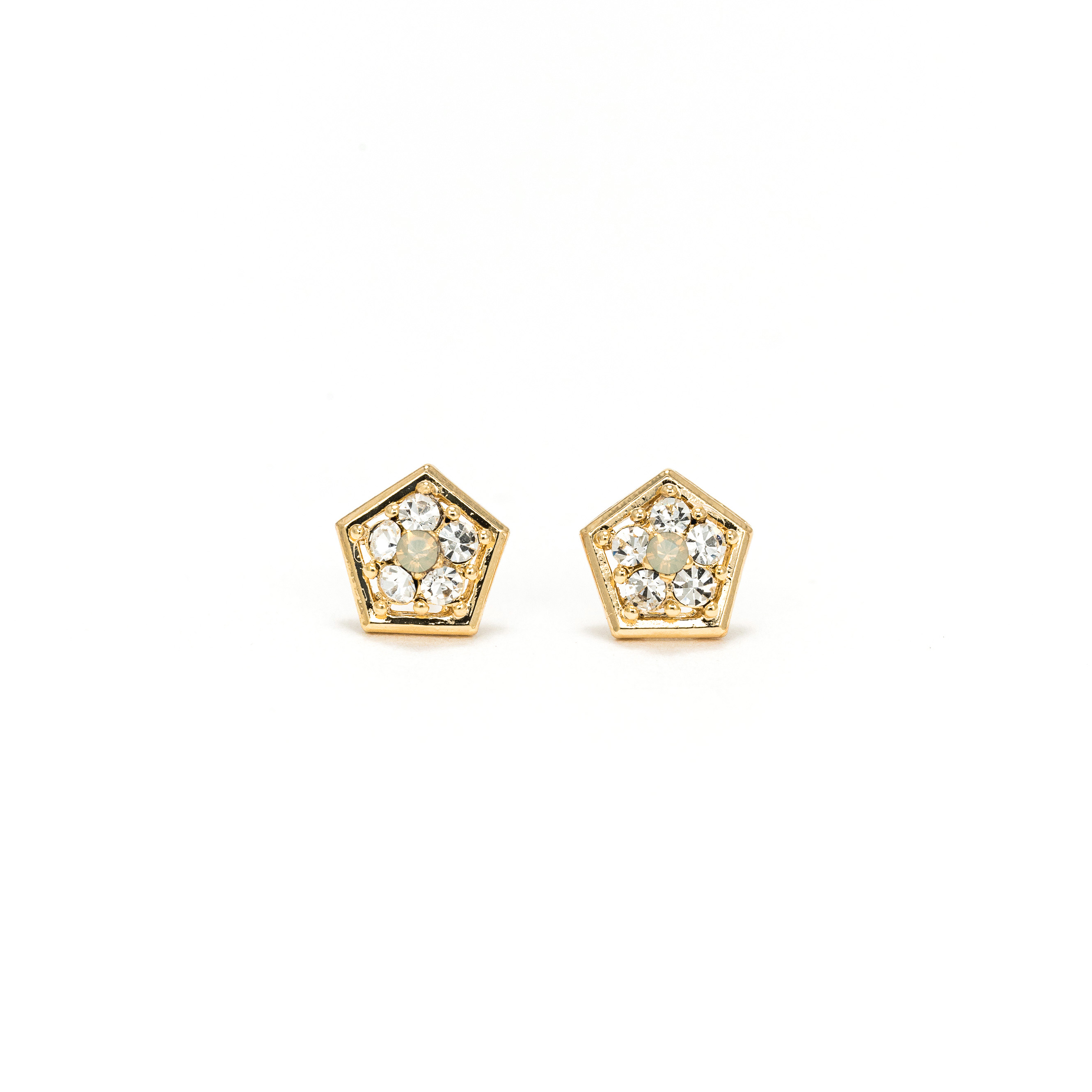 Picture of Anise Stud Earrings - Clear