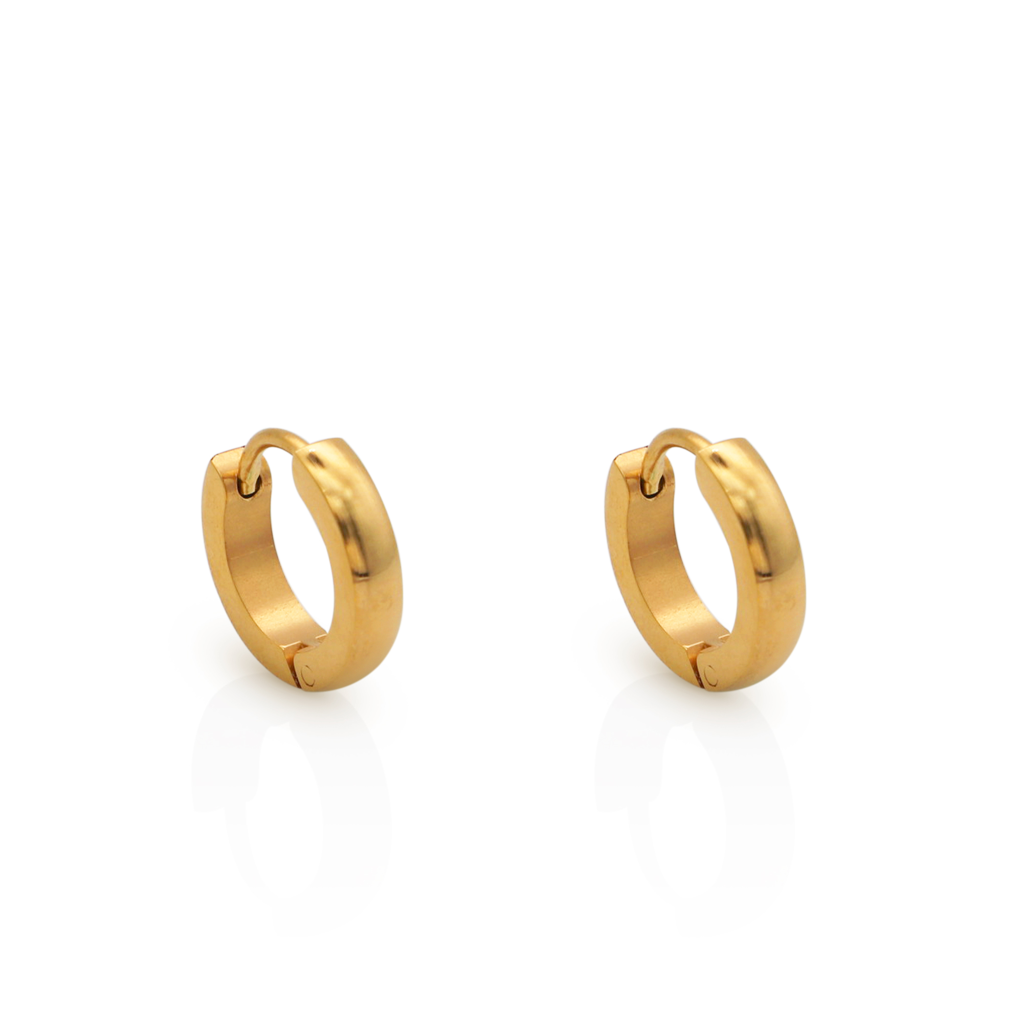 Picture of Maya 13mm Hoops - Gold