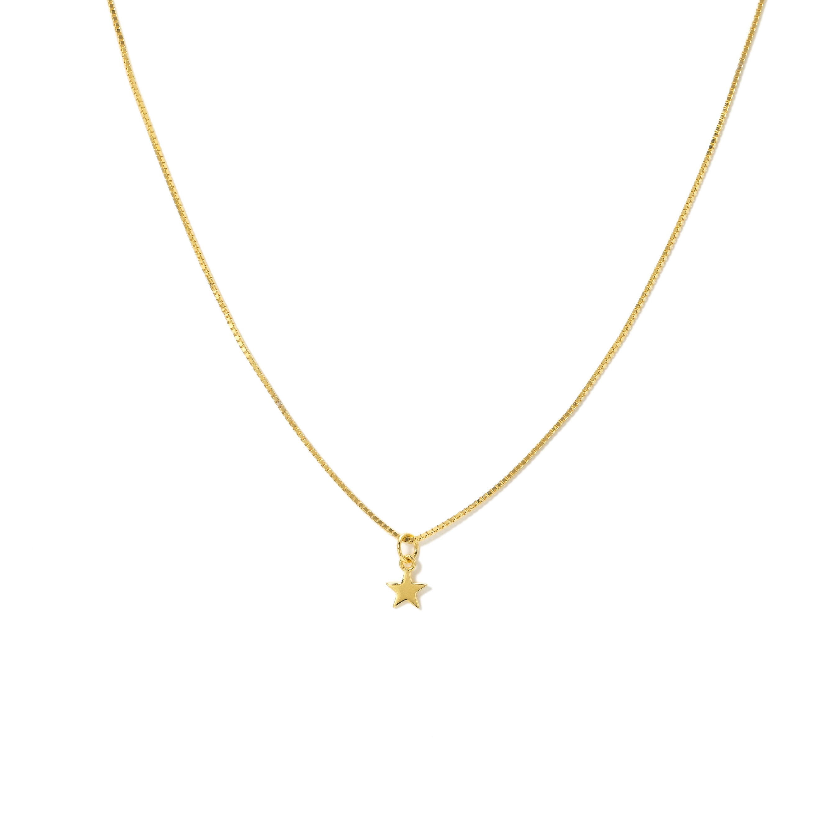 Picture of Star Charm Necklace - Gold