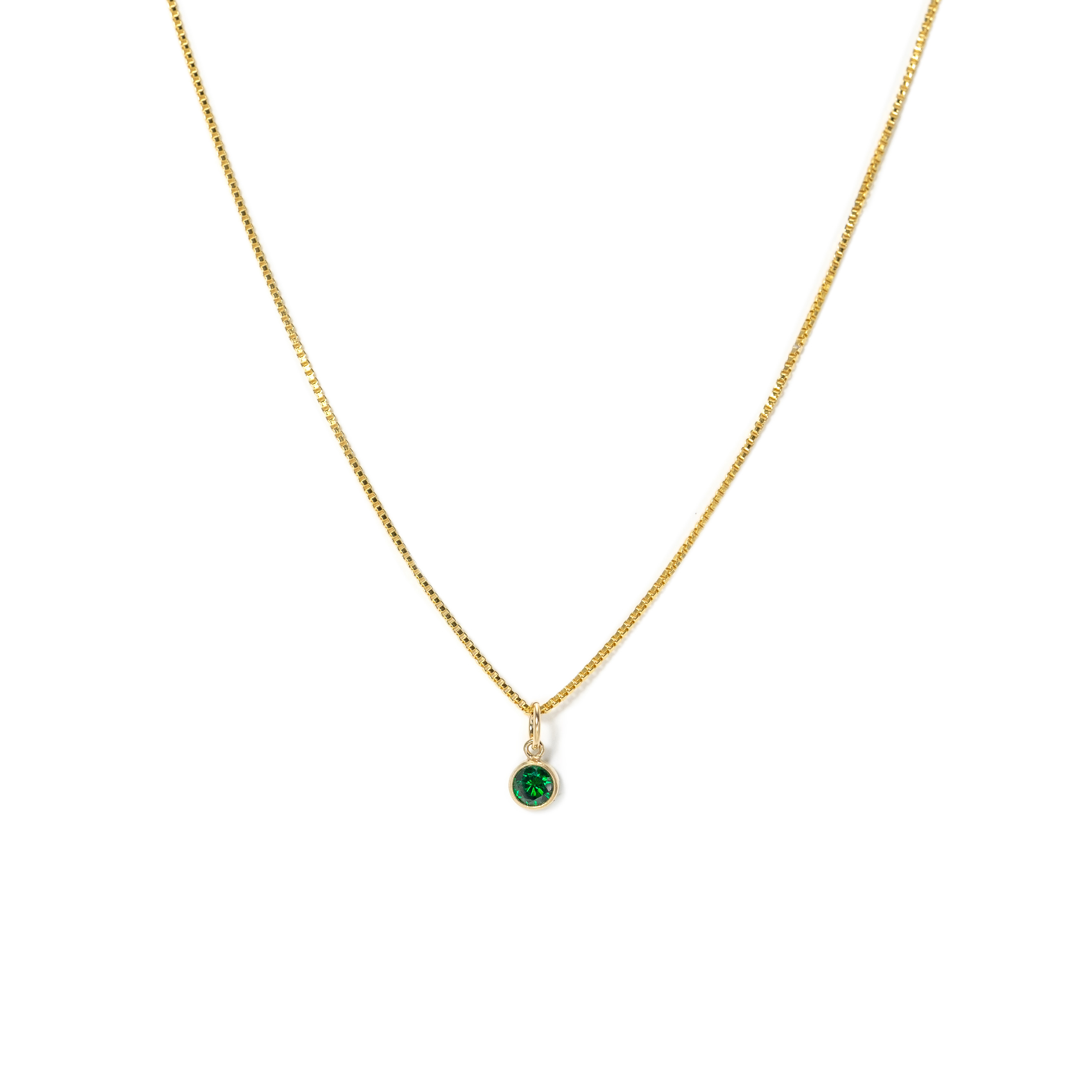 Picture of Birthstone Gold-Filled Necklace - May