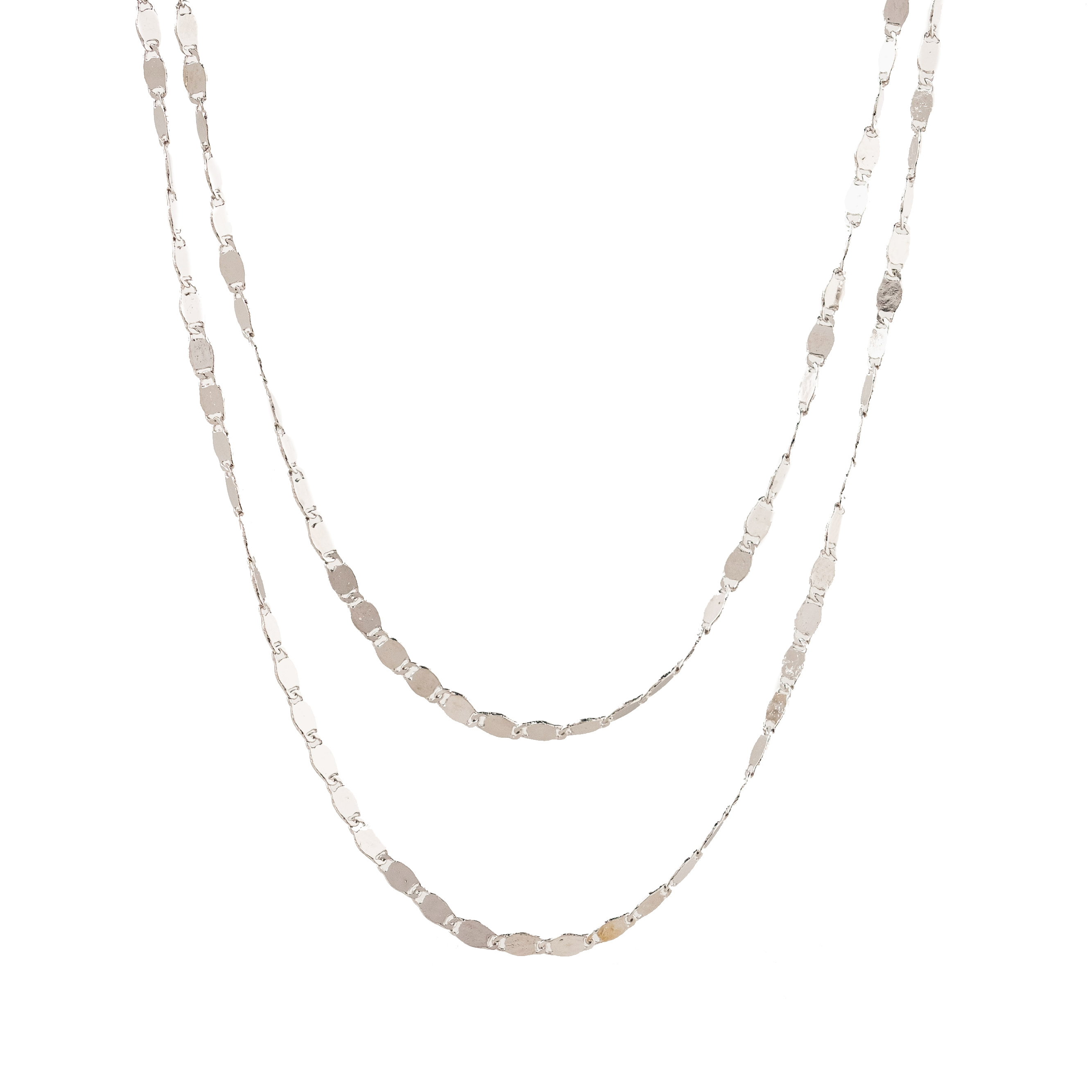 Picture of Cleo Layered Necklace - Silver