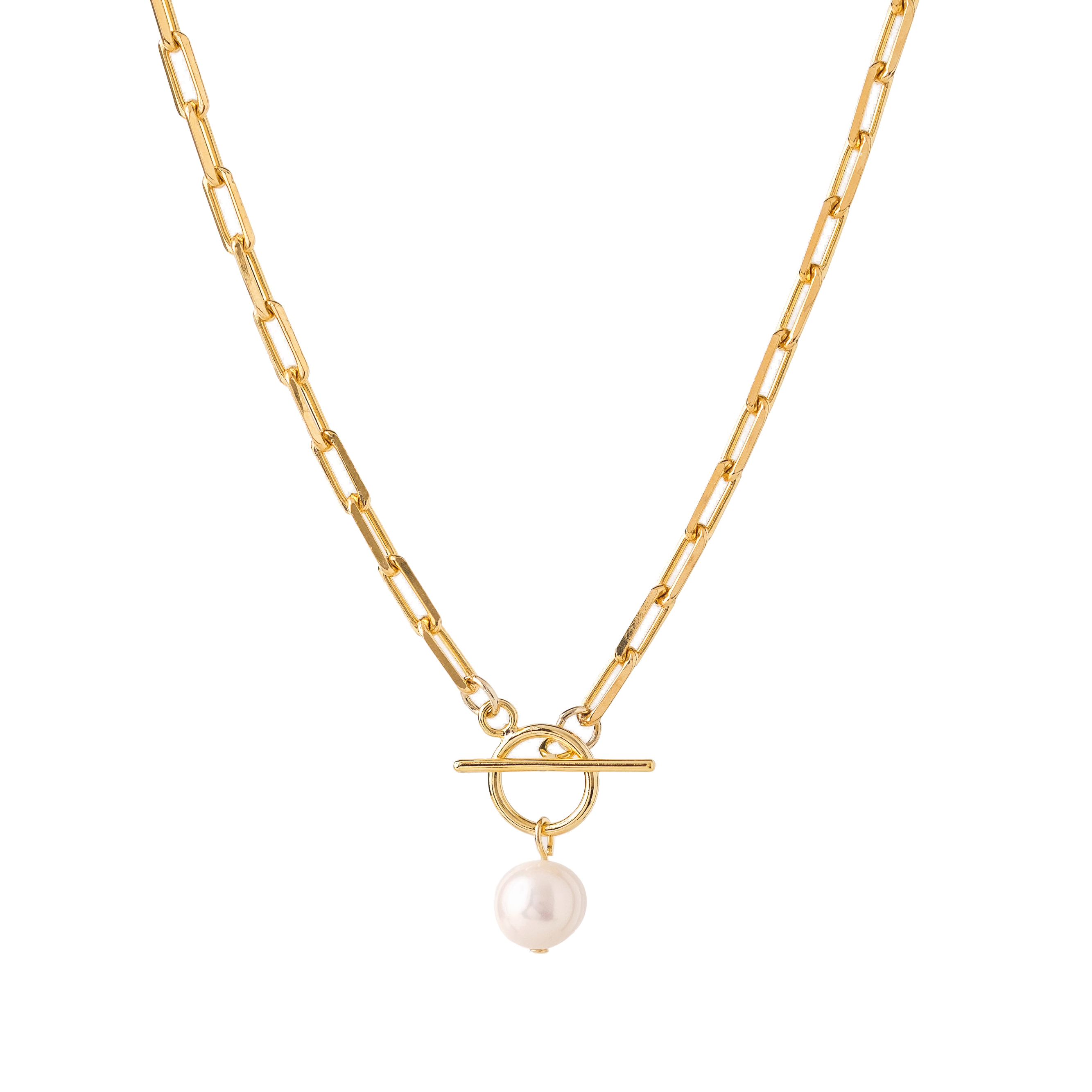 Picture of Thalassa Pearl Necklace - Gold