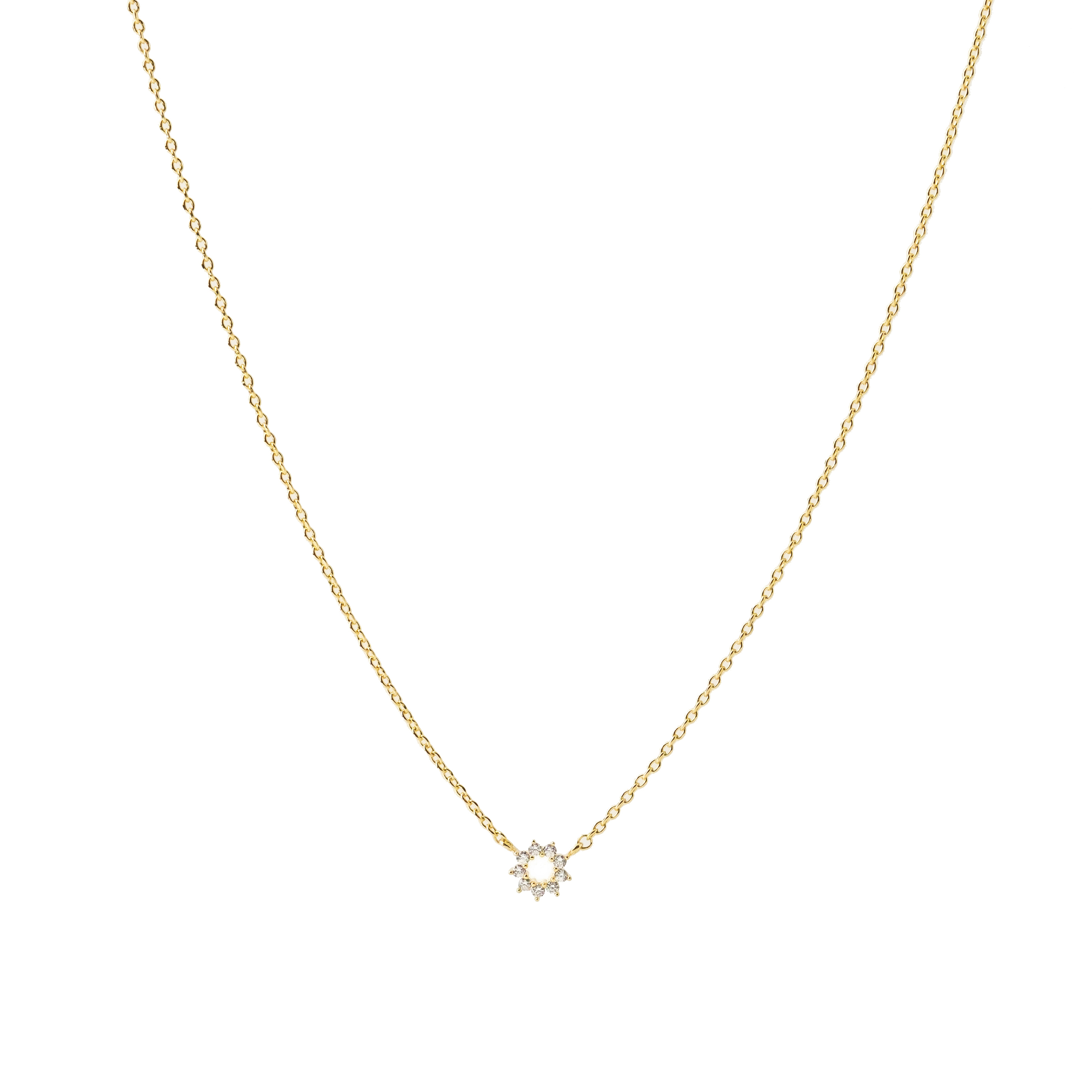 Picture of Halo Mini Necklace - Gold
