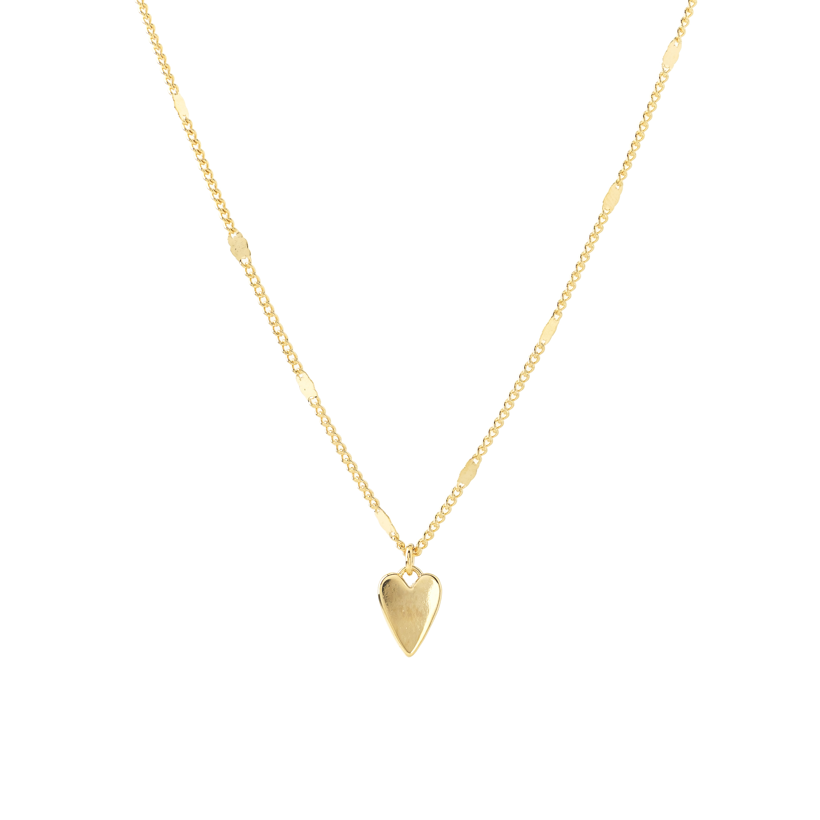 Picture of Everly Heart Necklace - Gold