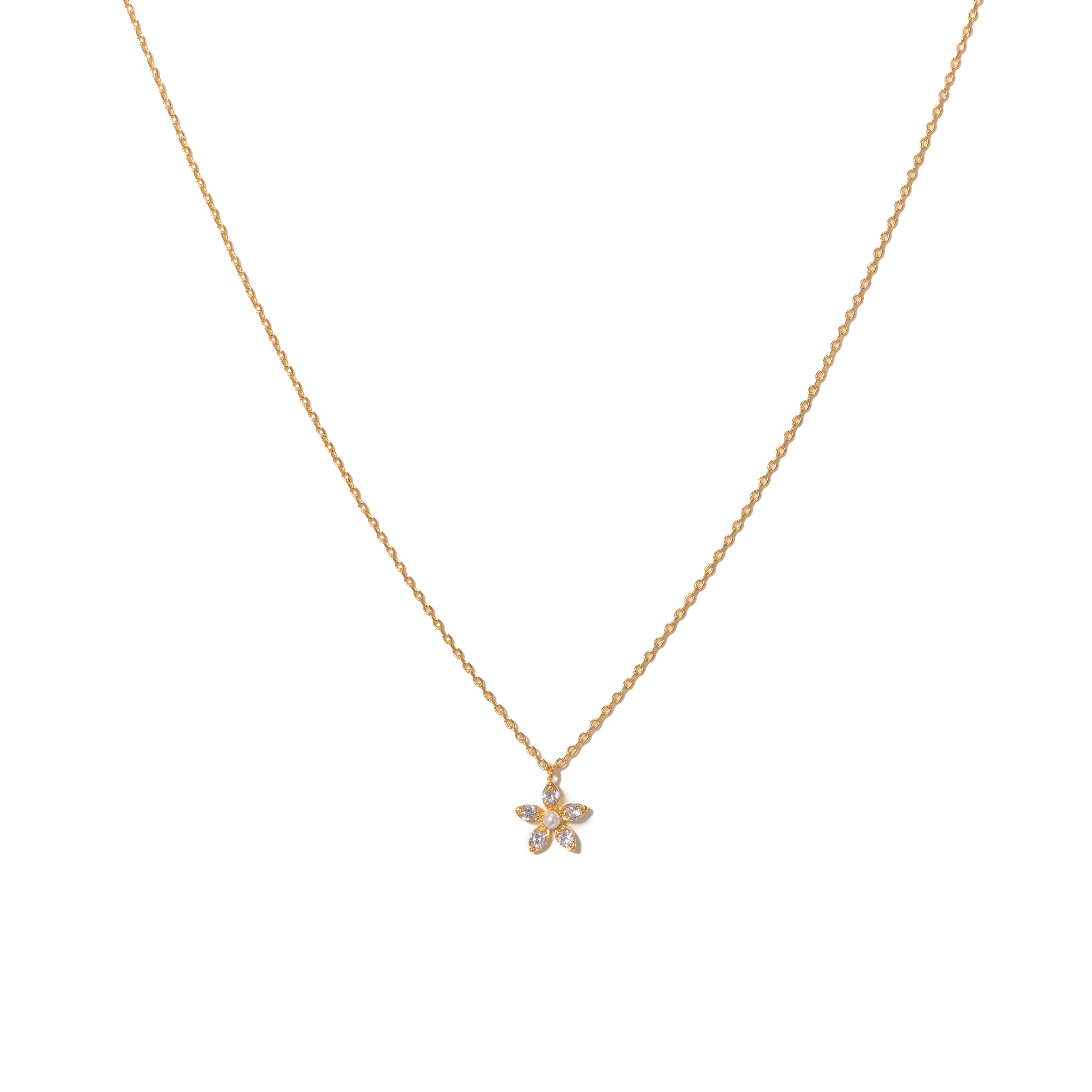 Picture of Lily Necklace - Clear