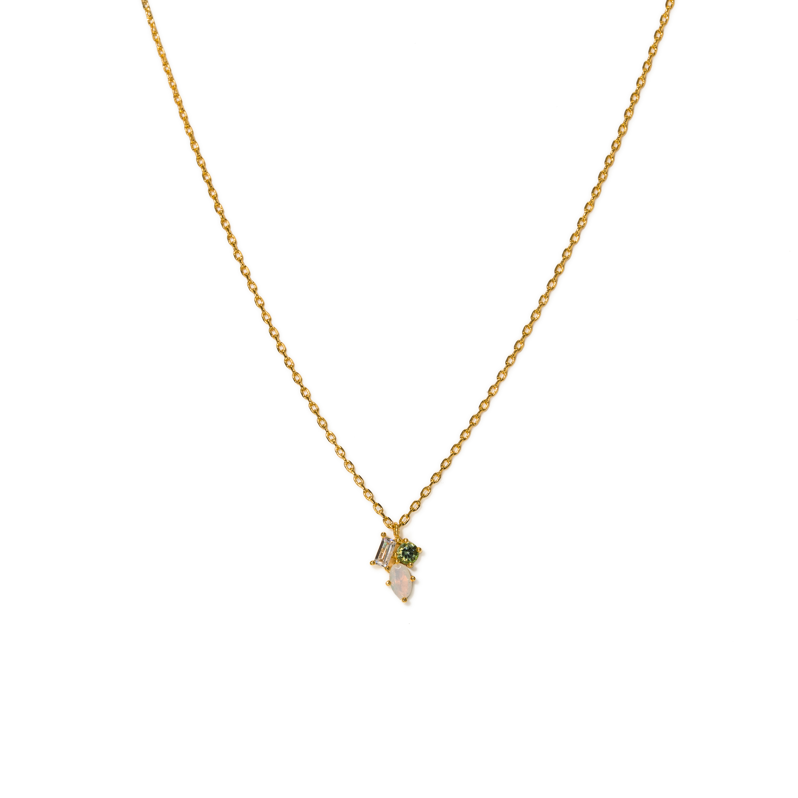 Picture of Sonata Pendant Necklace - Opal Mix