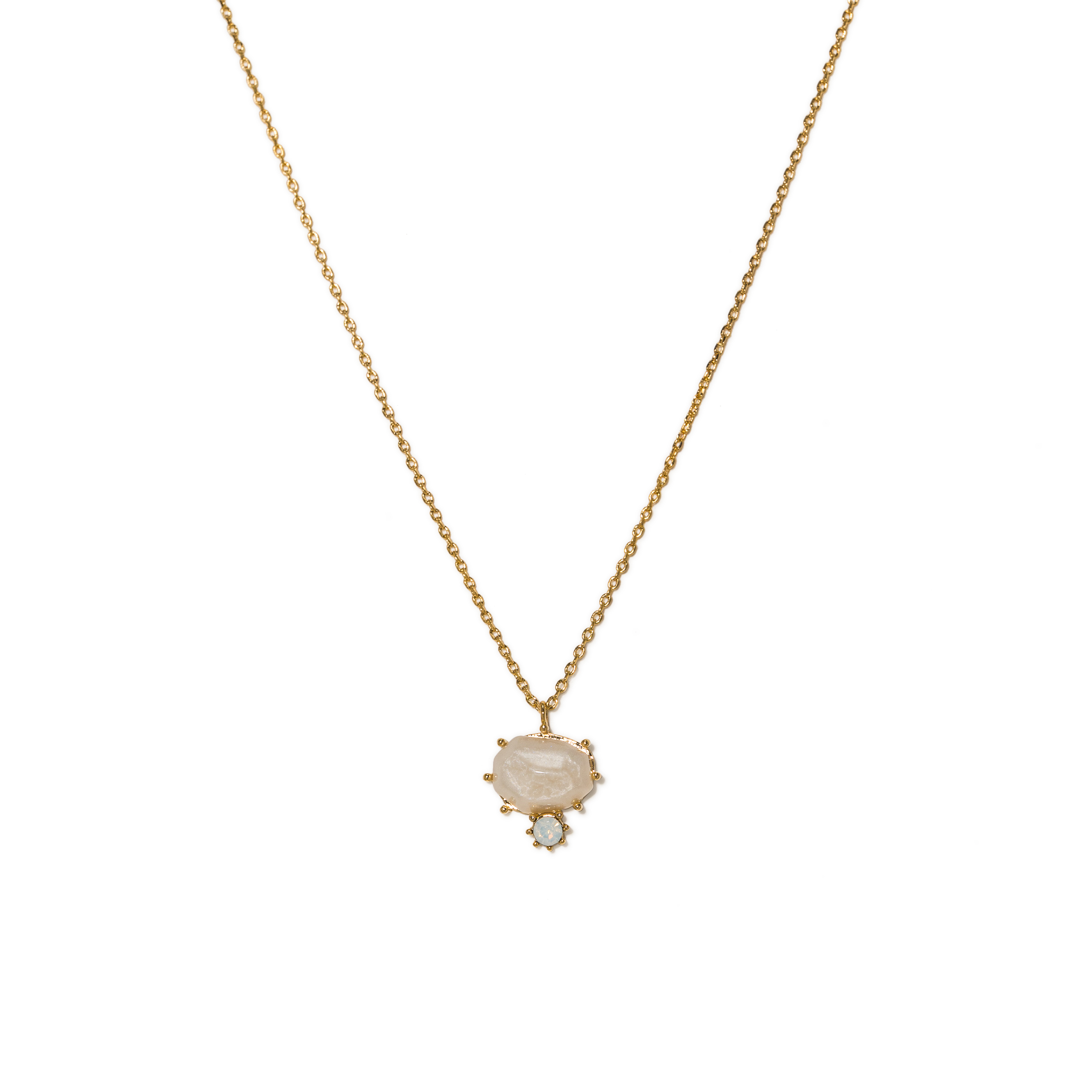 Picture of Marbelle Pendant Necklace - White