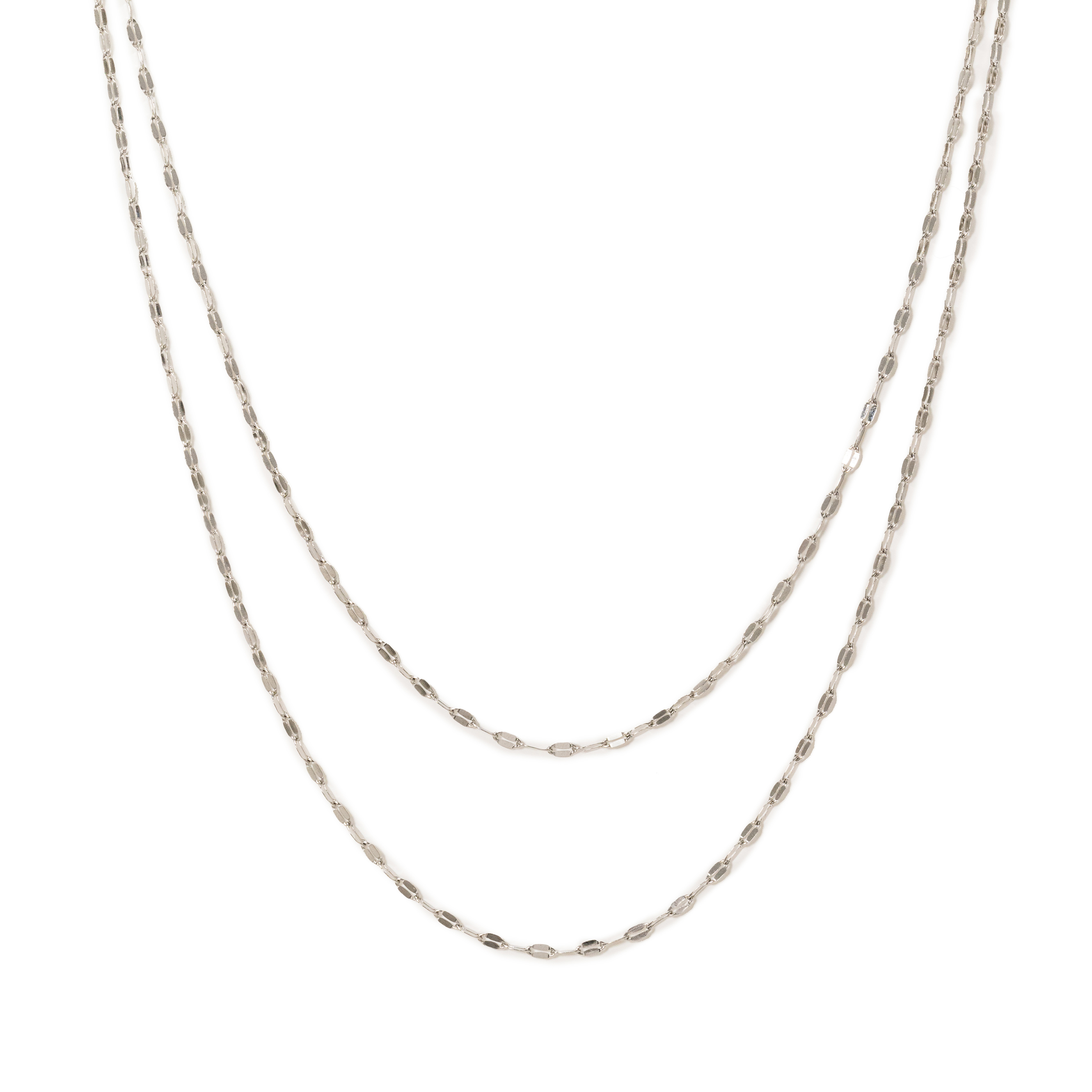 Picture of Ray Layered Necklace - Silver