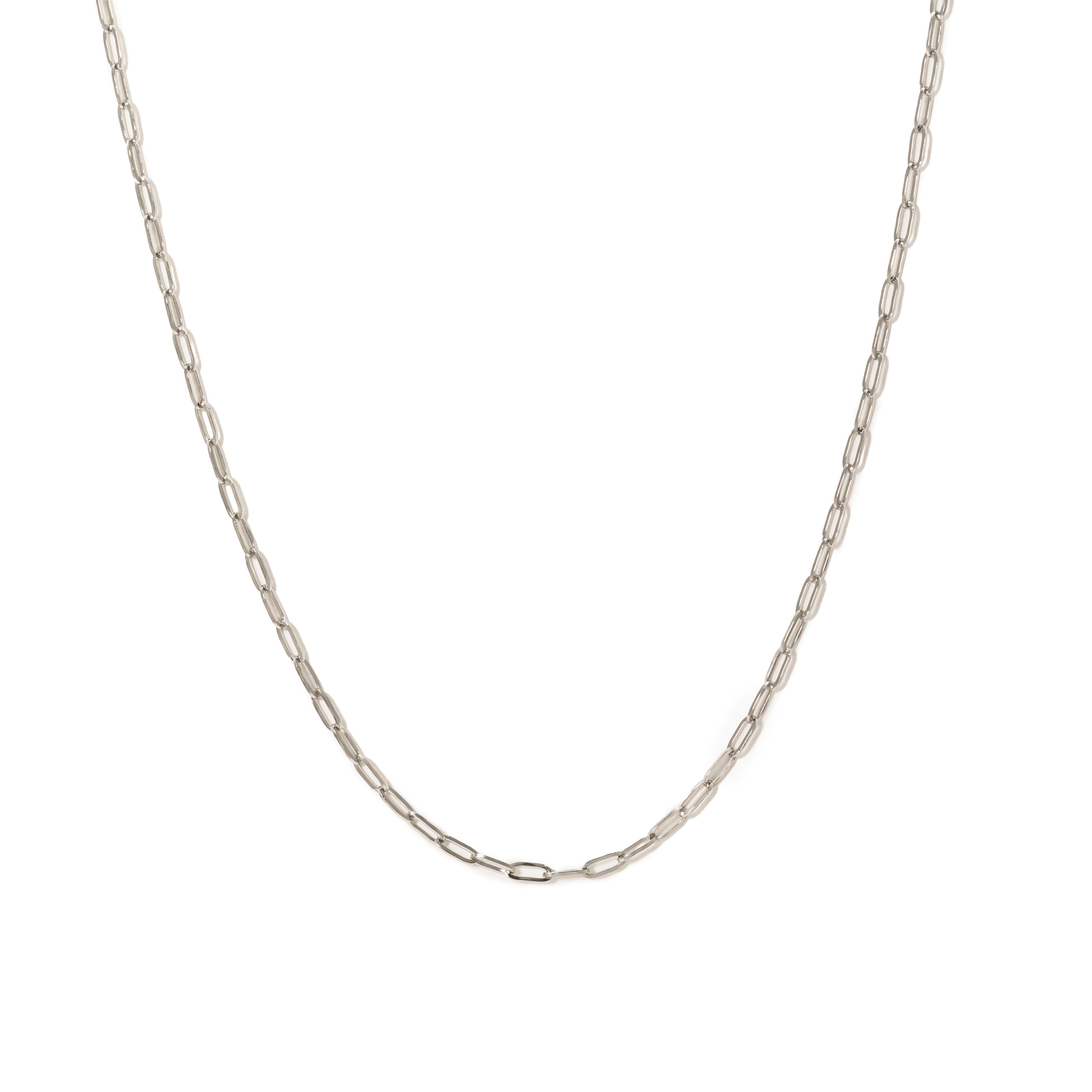 Picture of Paperclip Necklace - Silver