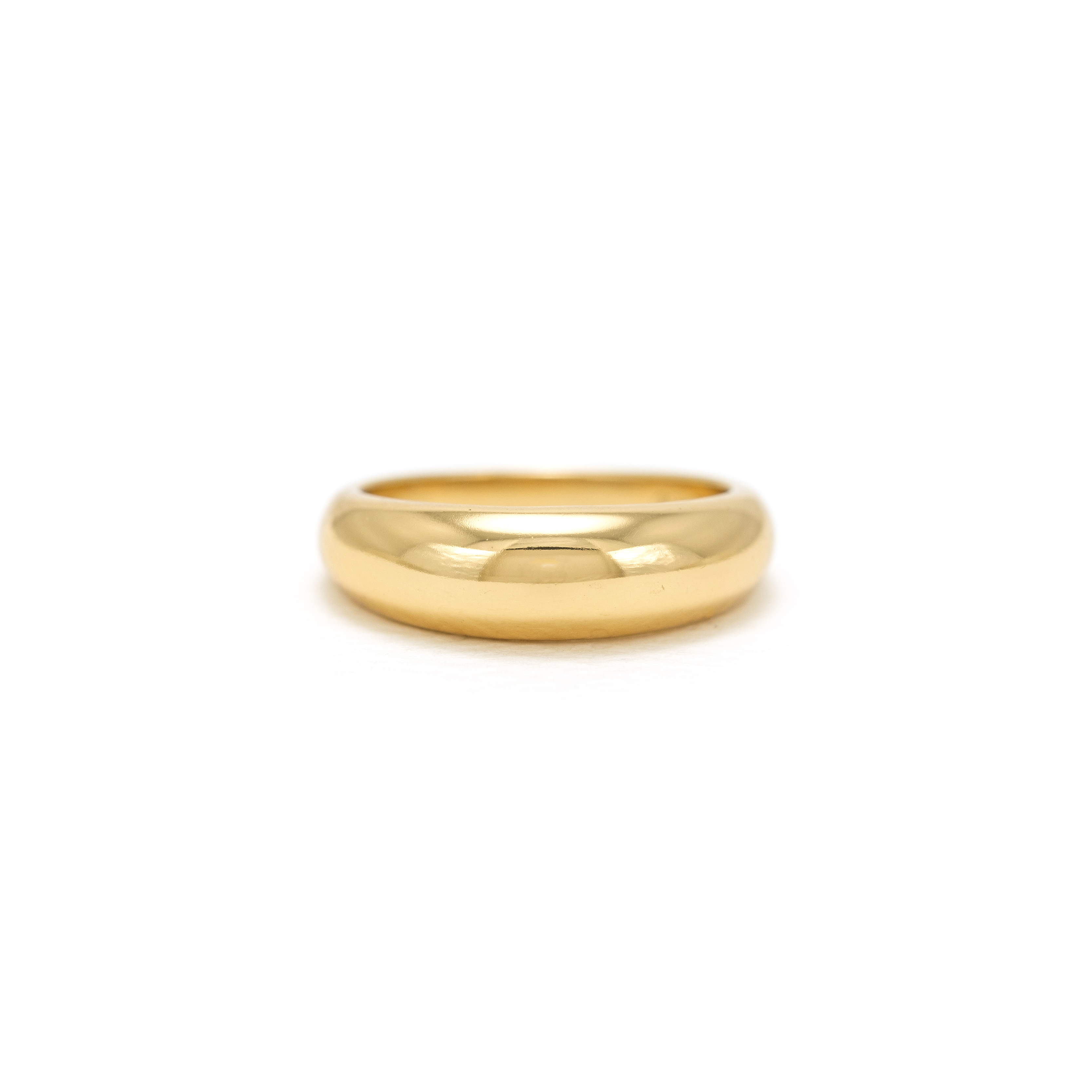 Picture of Dome Ring Gold - Size 5