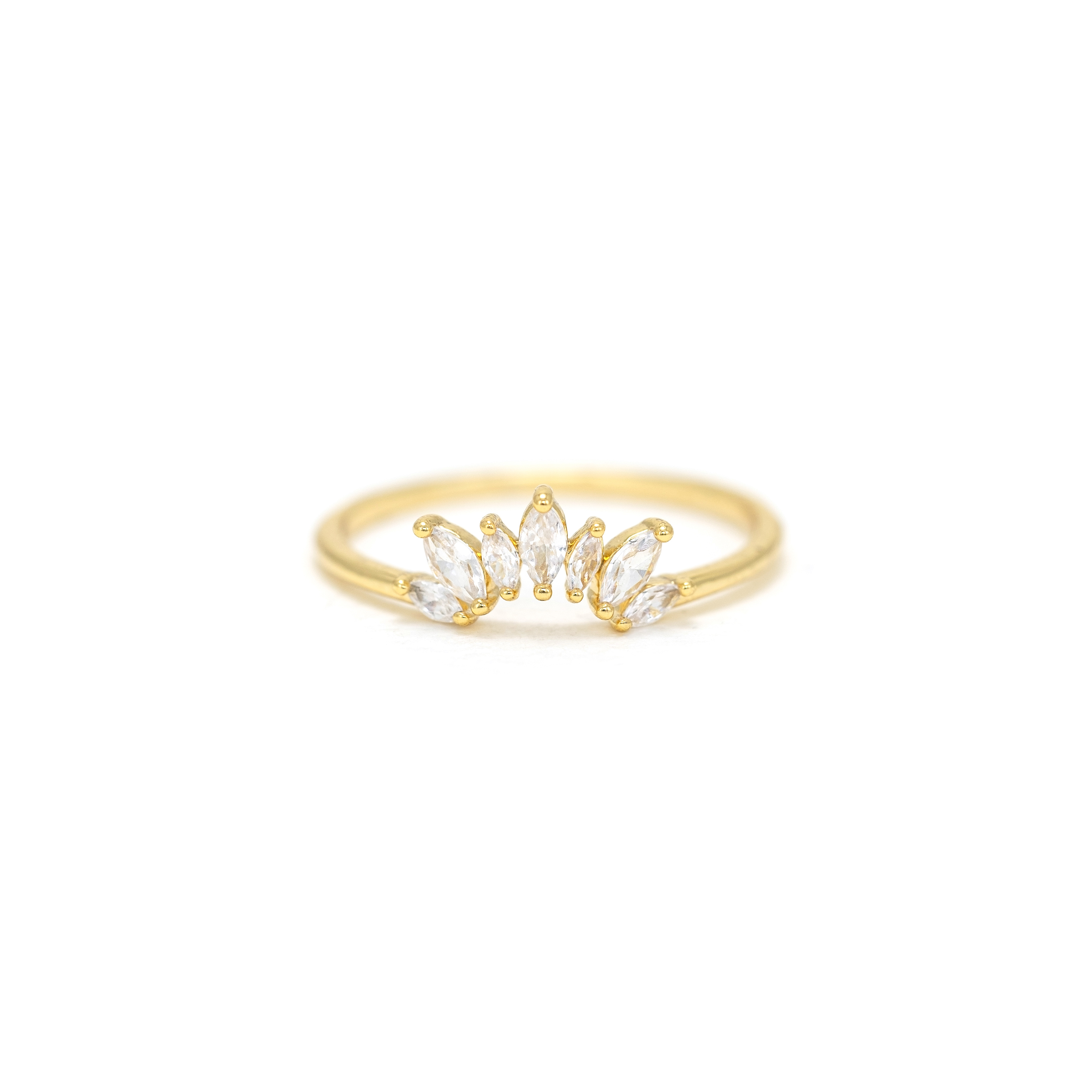 Picture of Crown Ring Clear - Size 5