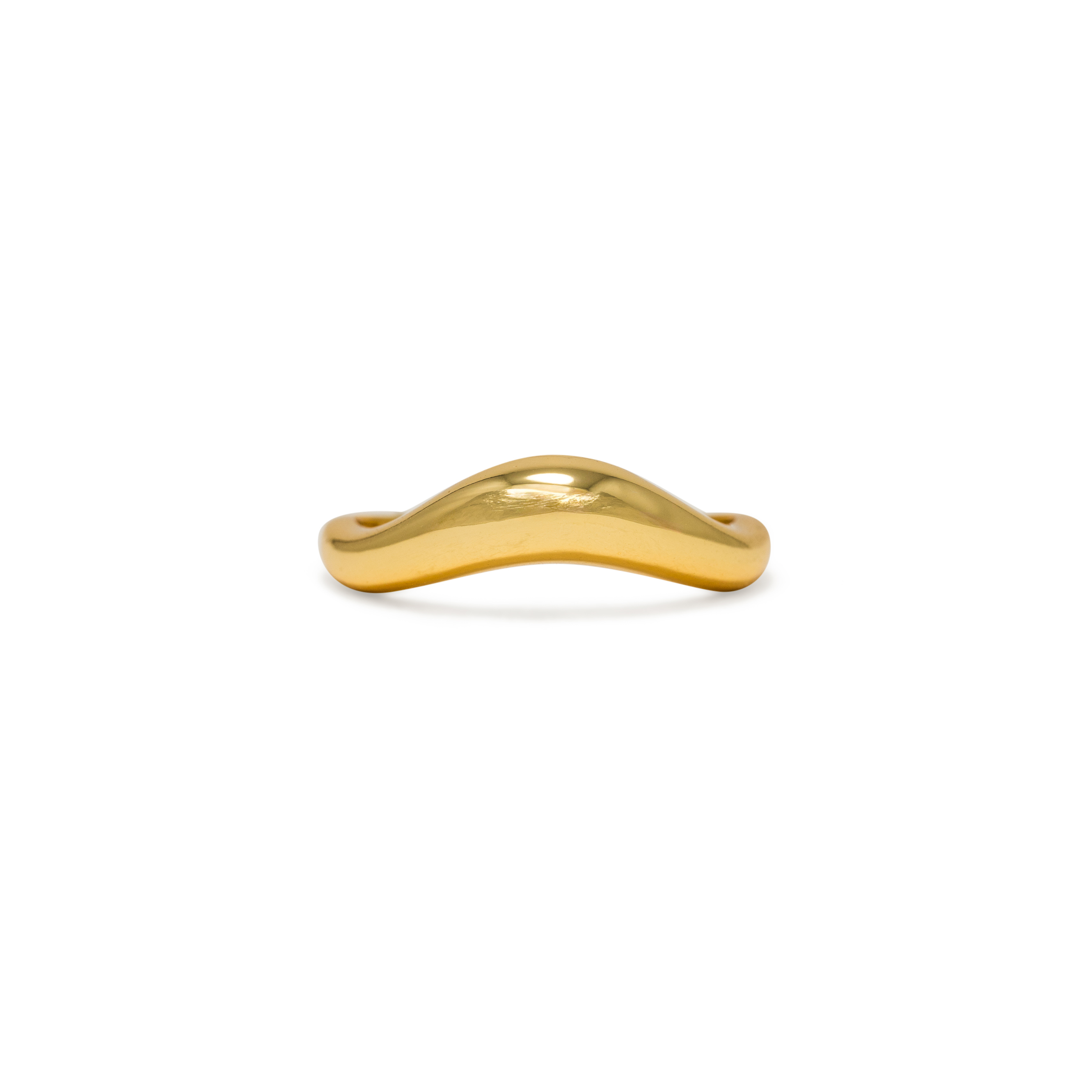 Picture of Crest Dome Ring - Gold - Size 6