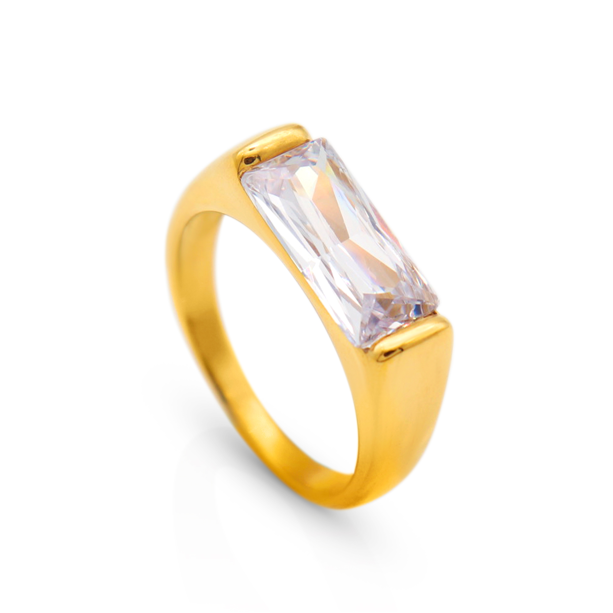 Picture of Prism Ring - Gold - size 7