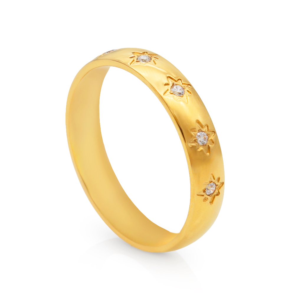 Picture of Supernova Ring - Gold - size 6