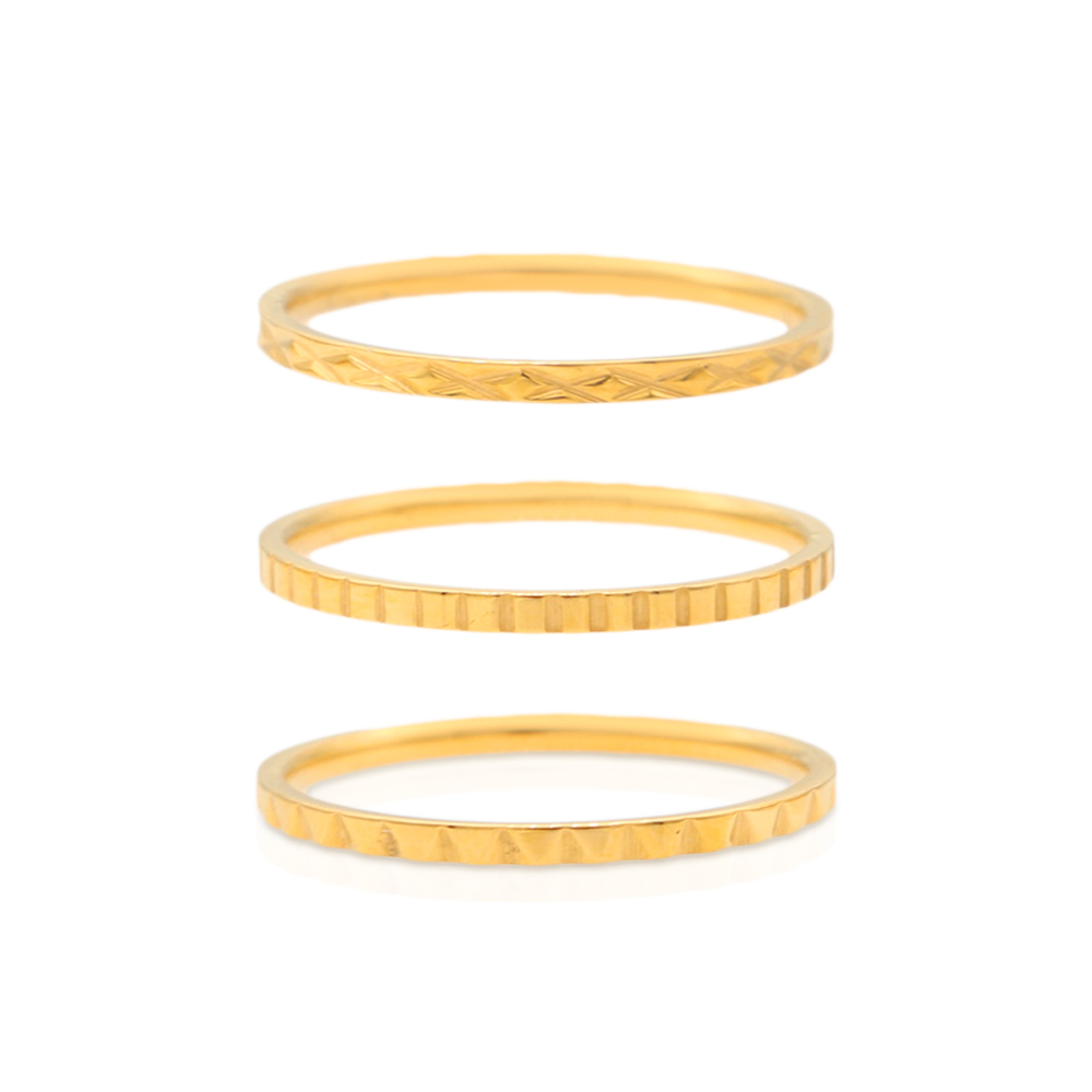 Picture of Brit Ring Set - Gold - size 6