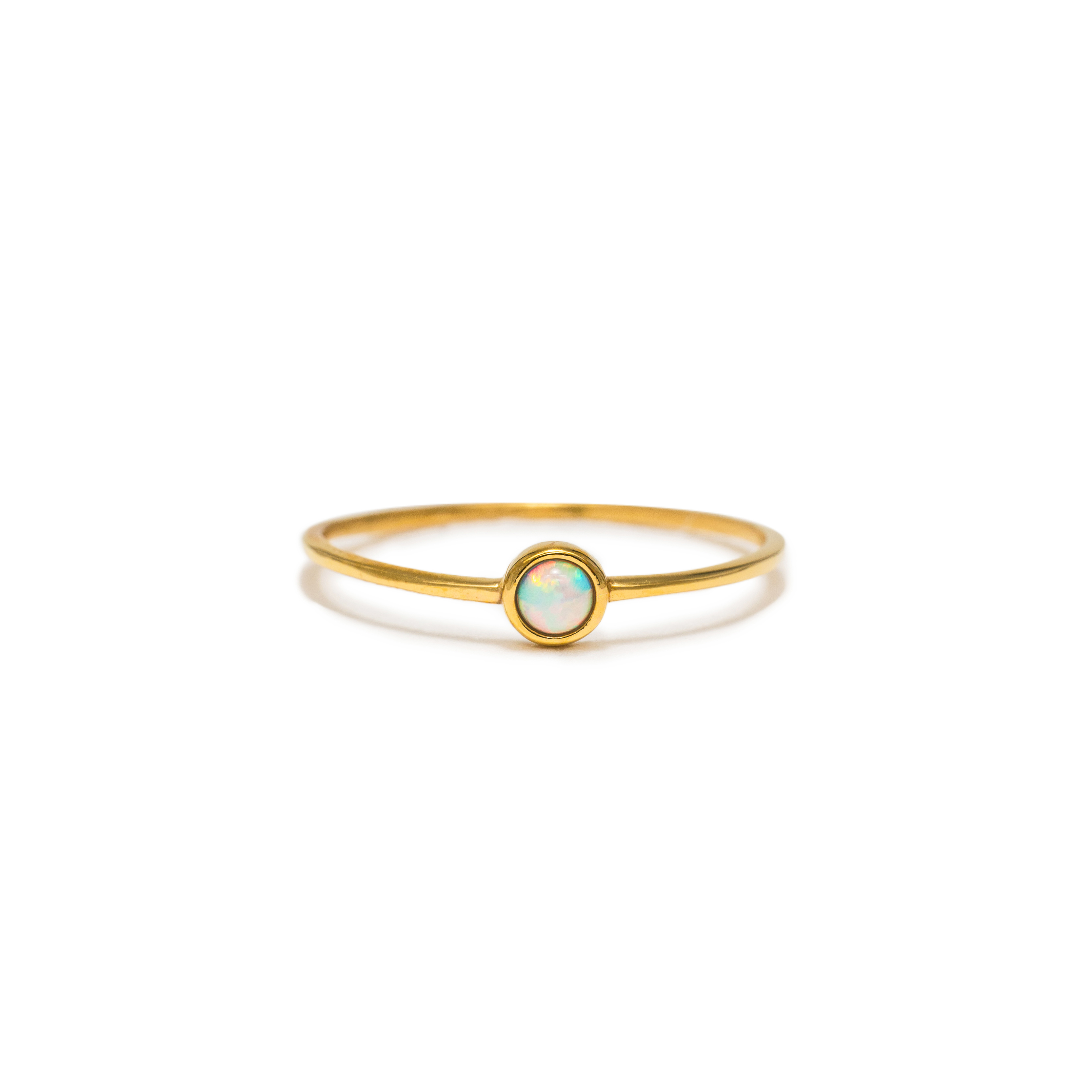 Picture of Opal Ring - Gold - size 7
