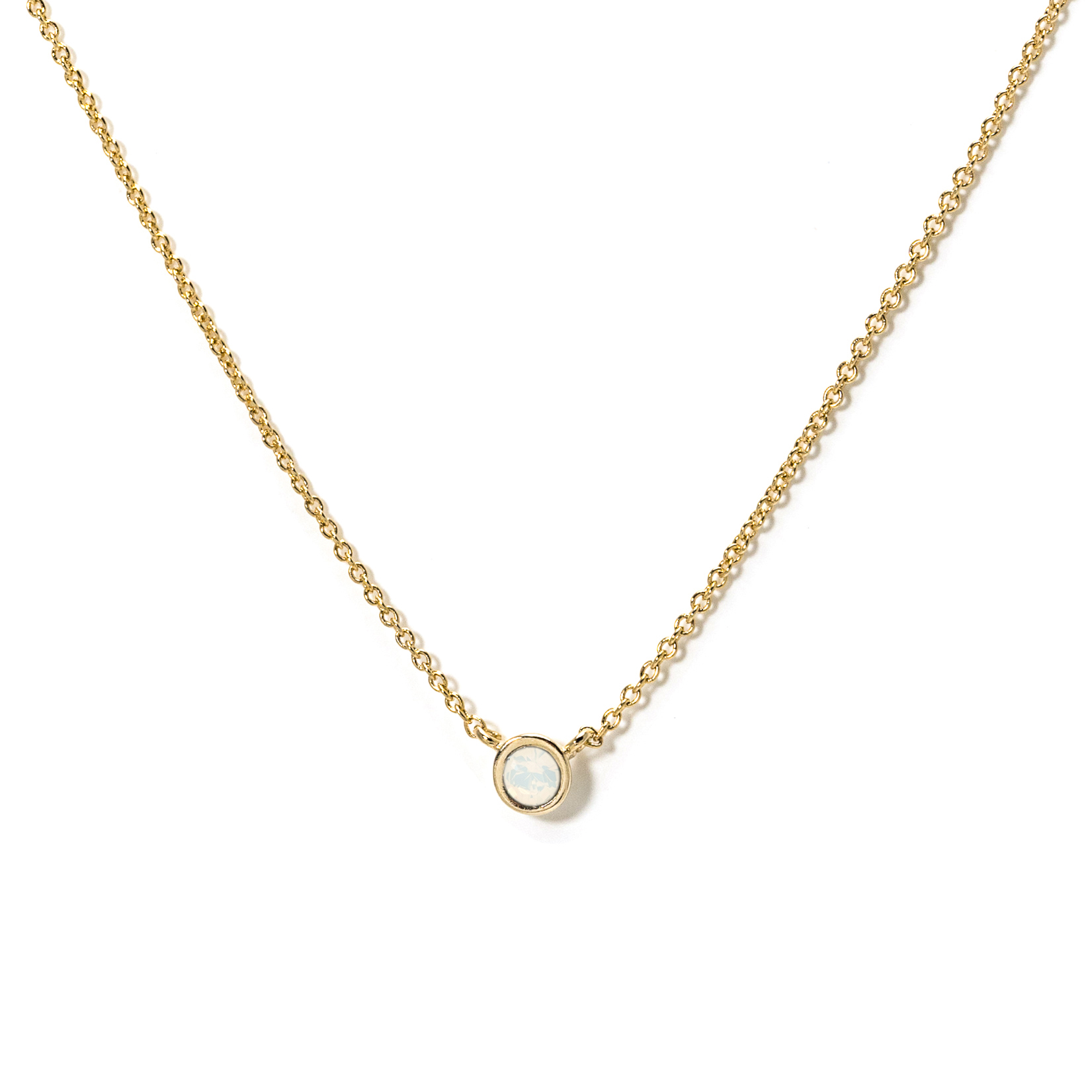 Picture of June Kaleidoscope Birthstone Necklace - Gold