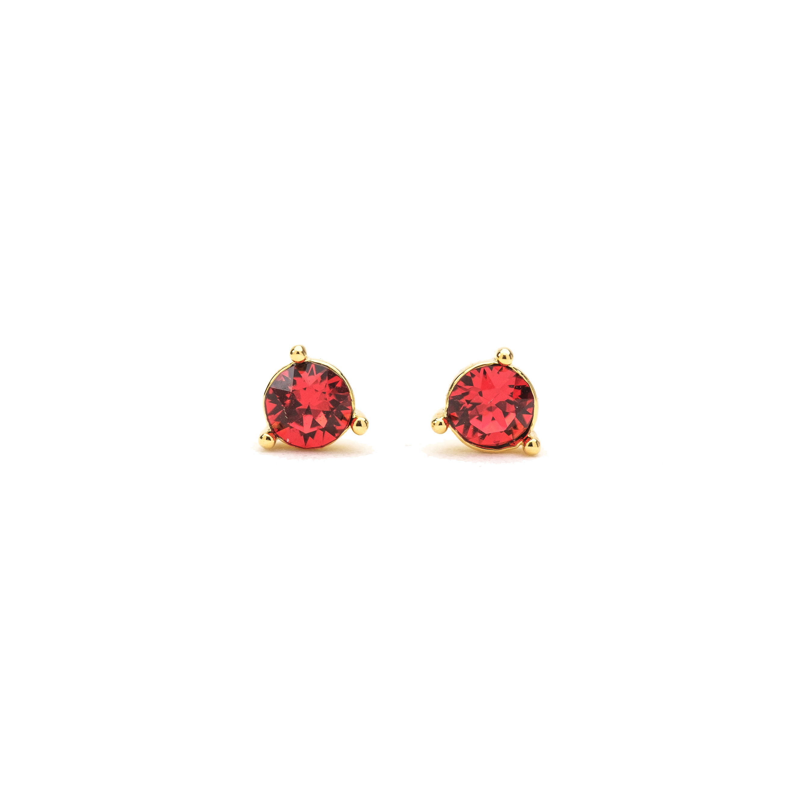 Picture of January Kaleidoscope Birthstone Stud Earrings - Go
