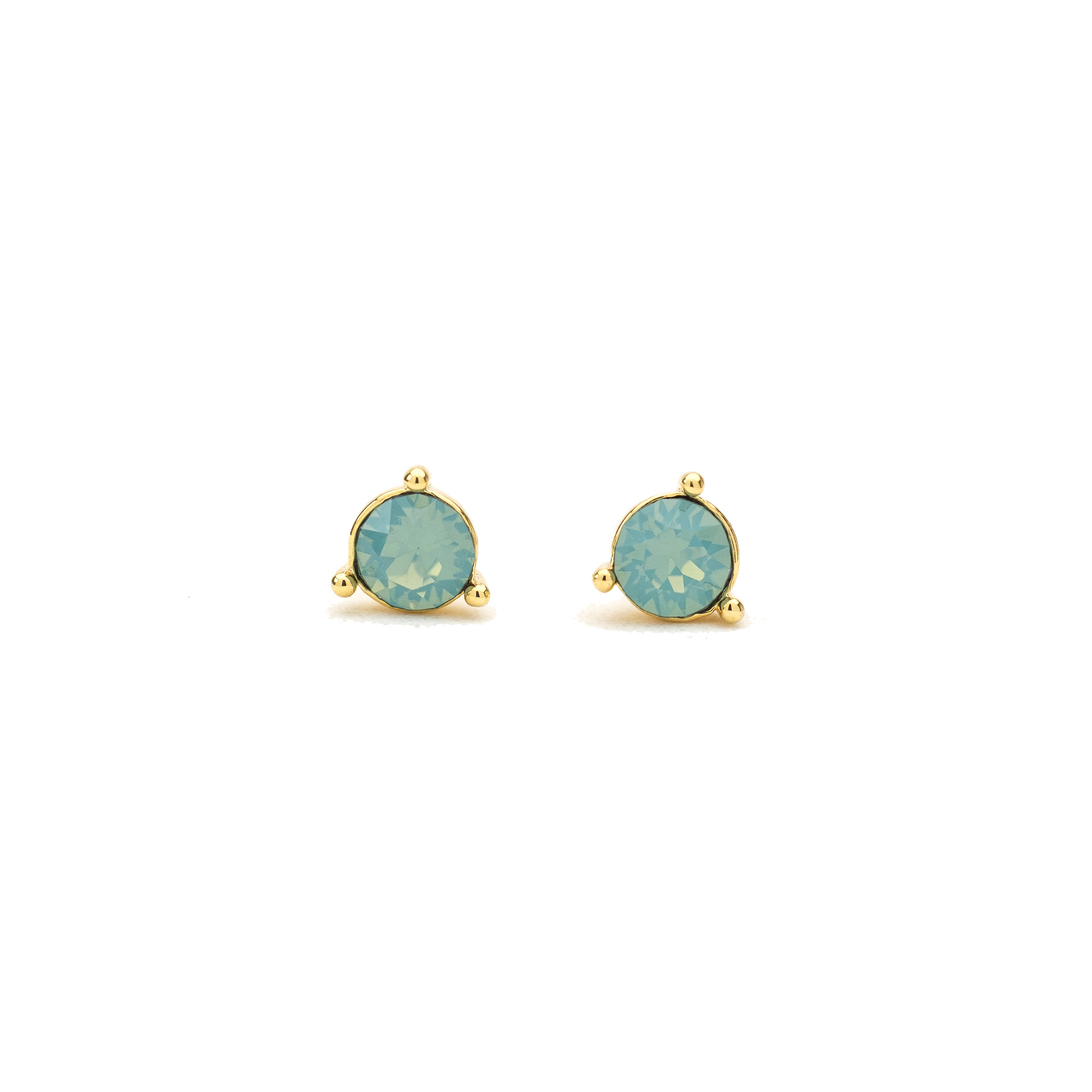 Picture of December Kaleidoscope Birthstone Stud Earrings - G
