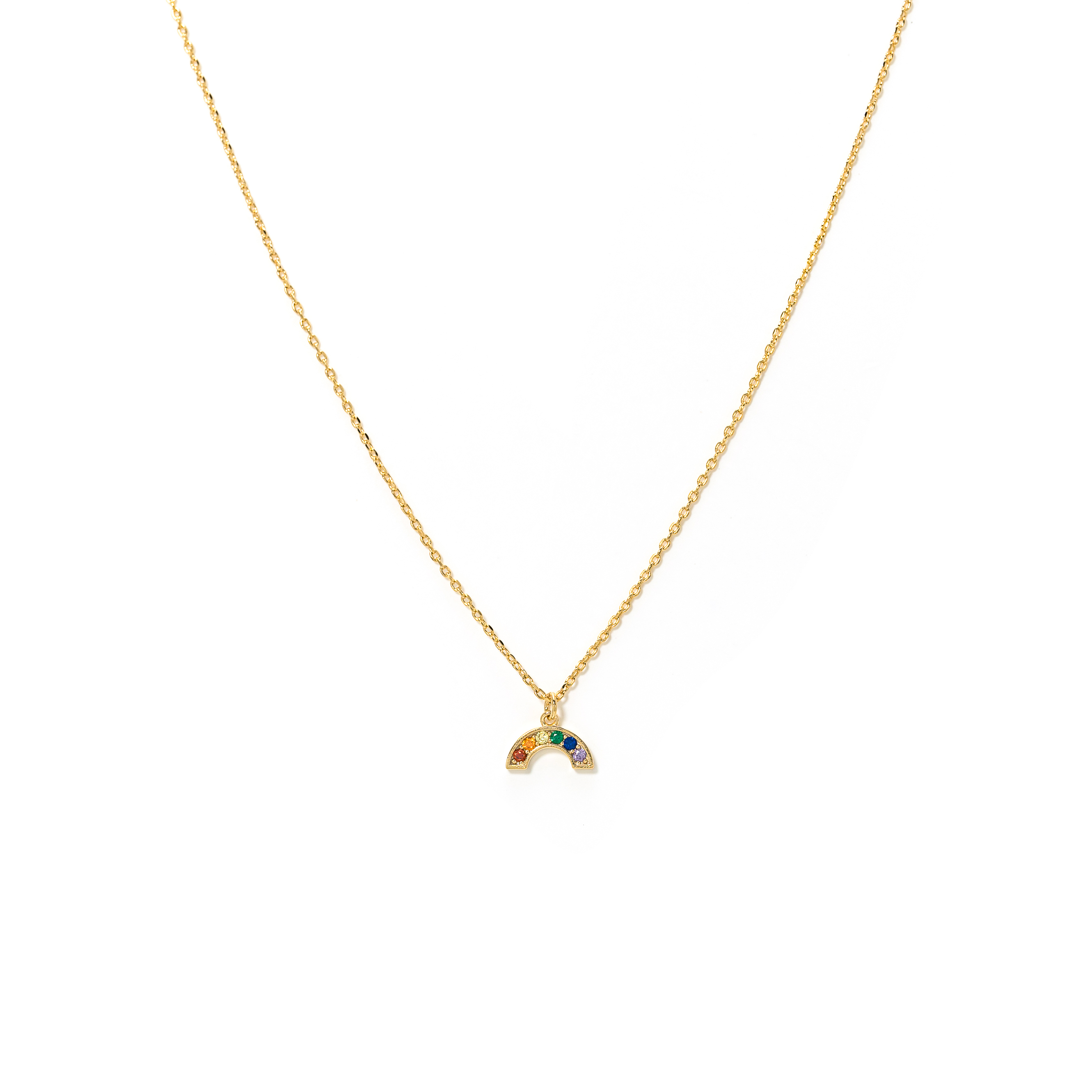 Picture of Riot Rainbow Necklace - Gold