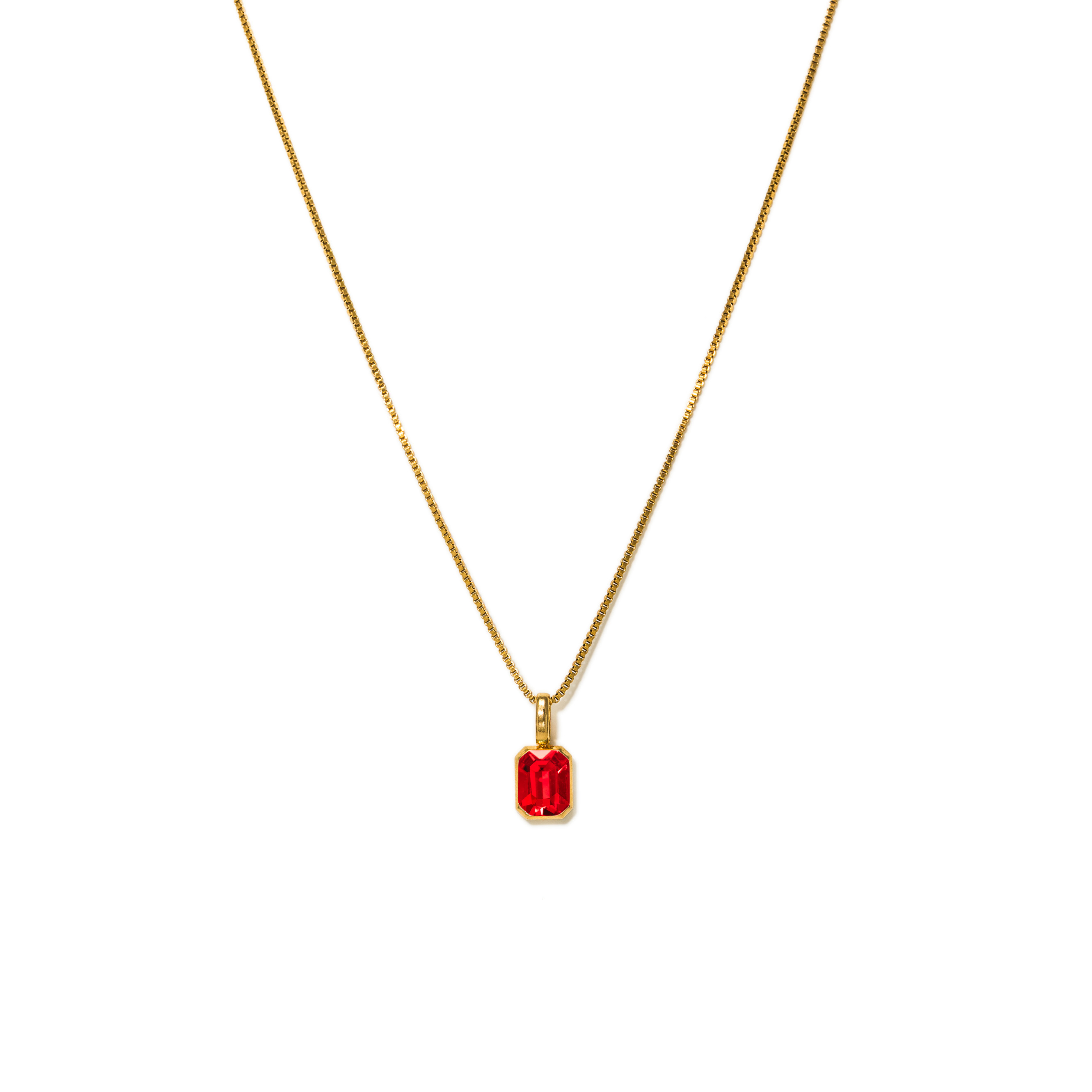 Picture of Waterproof Birthstone Necklace - JAN