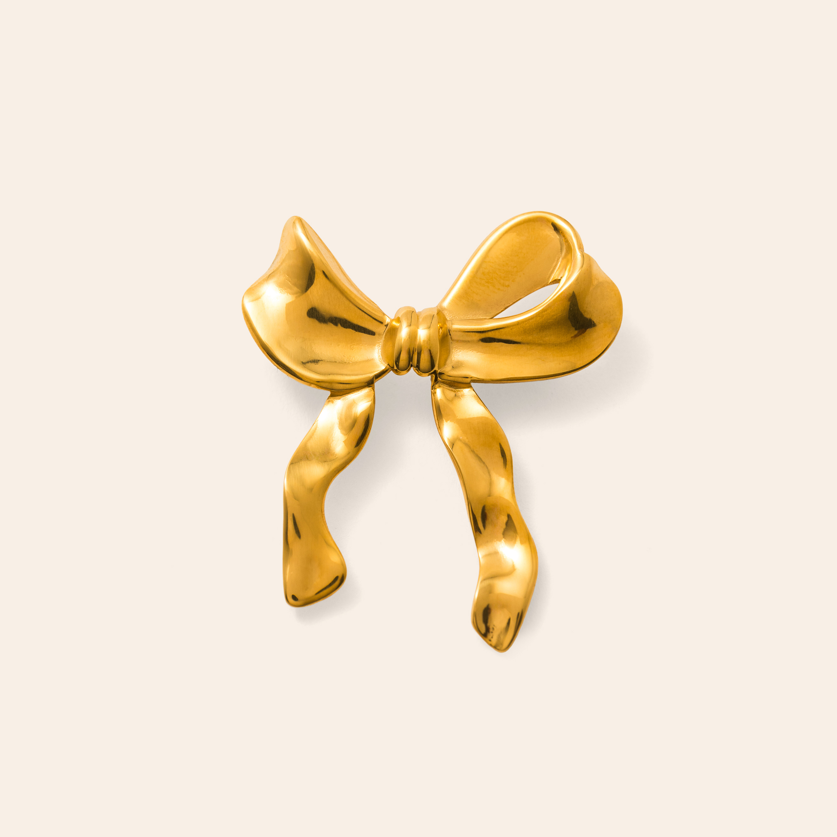 Picture of Bow Brooch - Gold