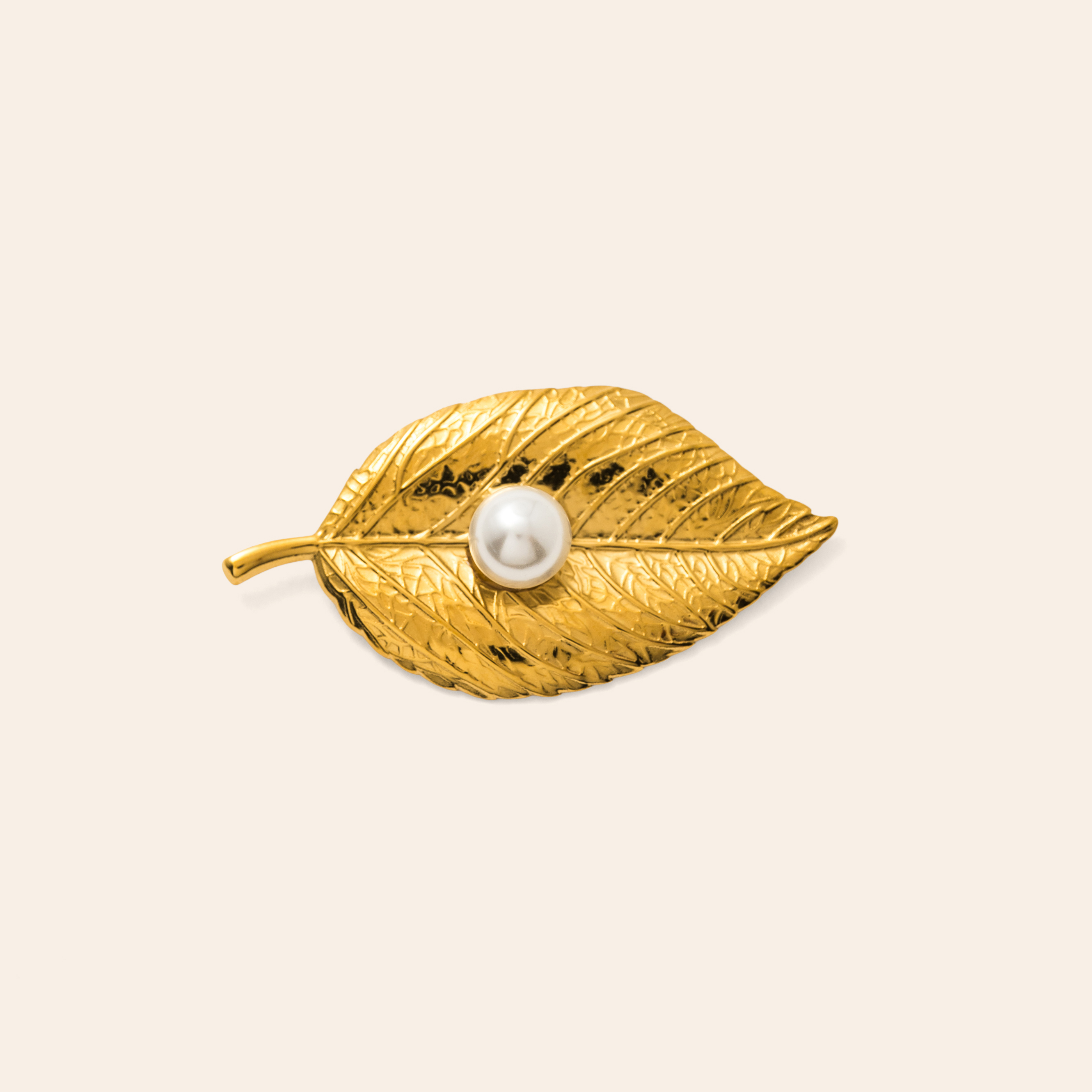 Picture of Leaf Brooch - Gold
