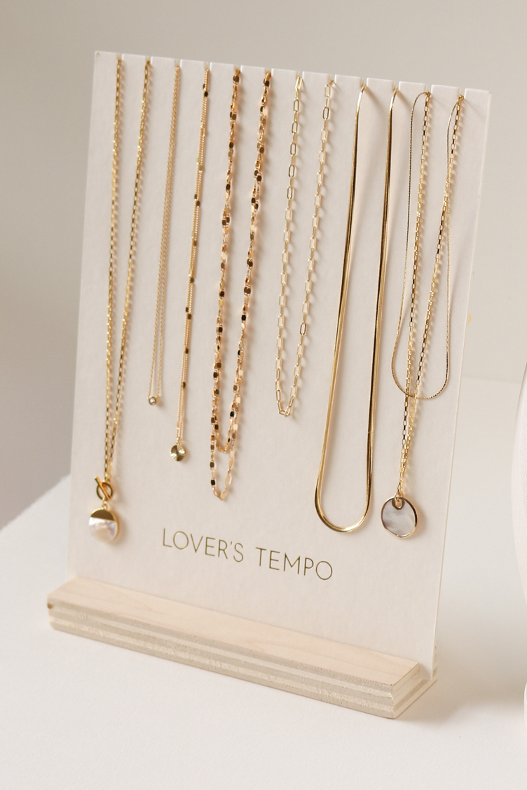 Picture of Wood & Paperboard Necklace Display
