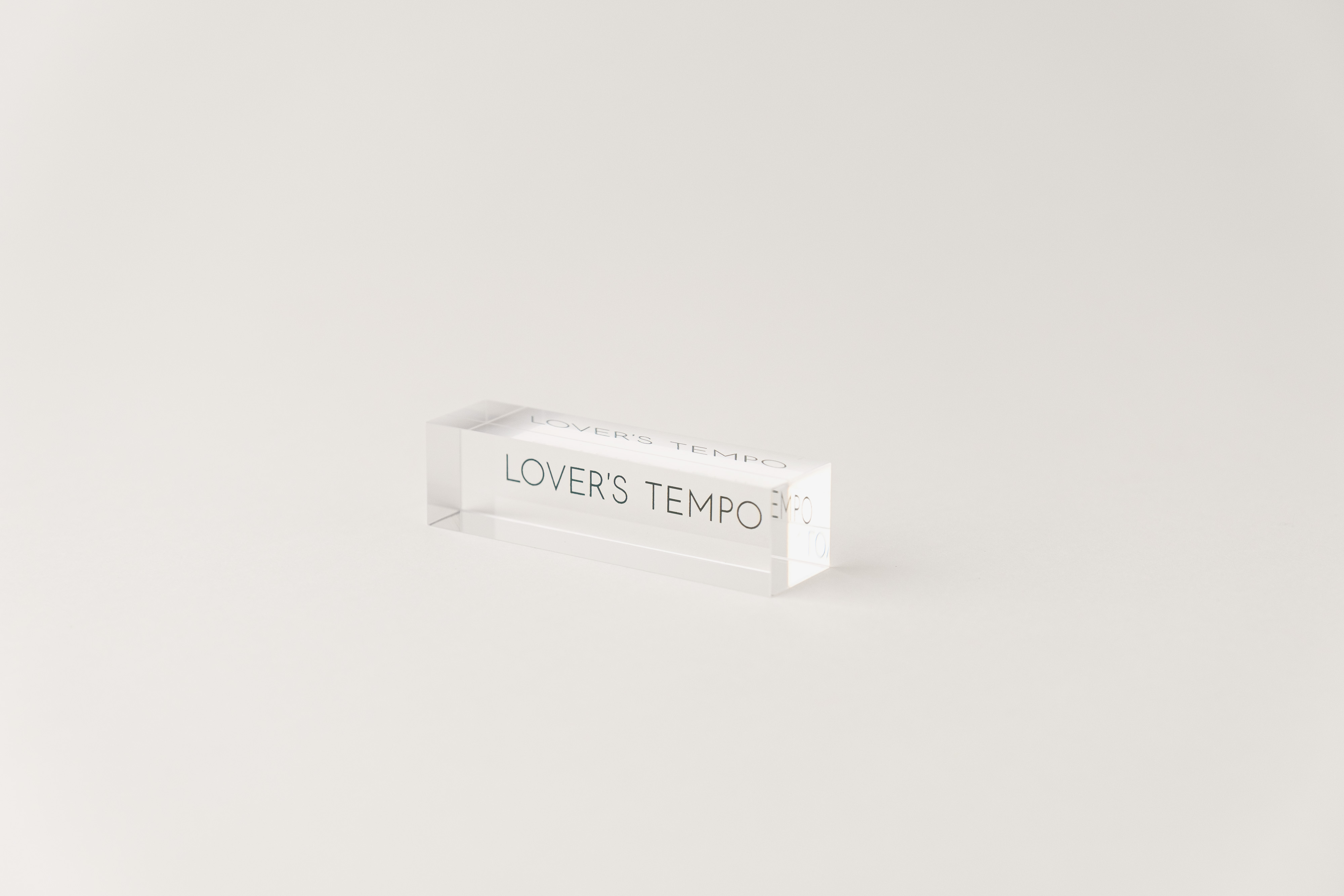Picture of Acrylic Logo Block Display
