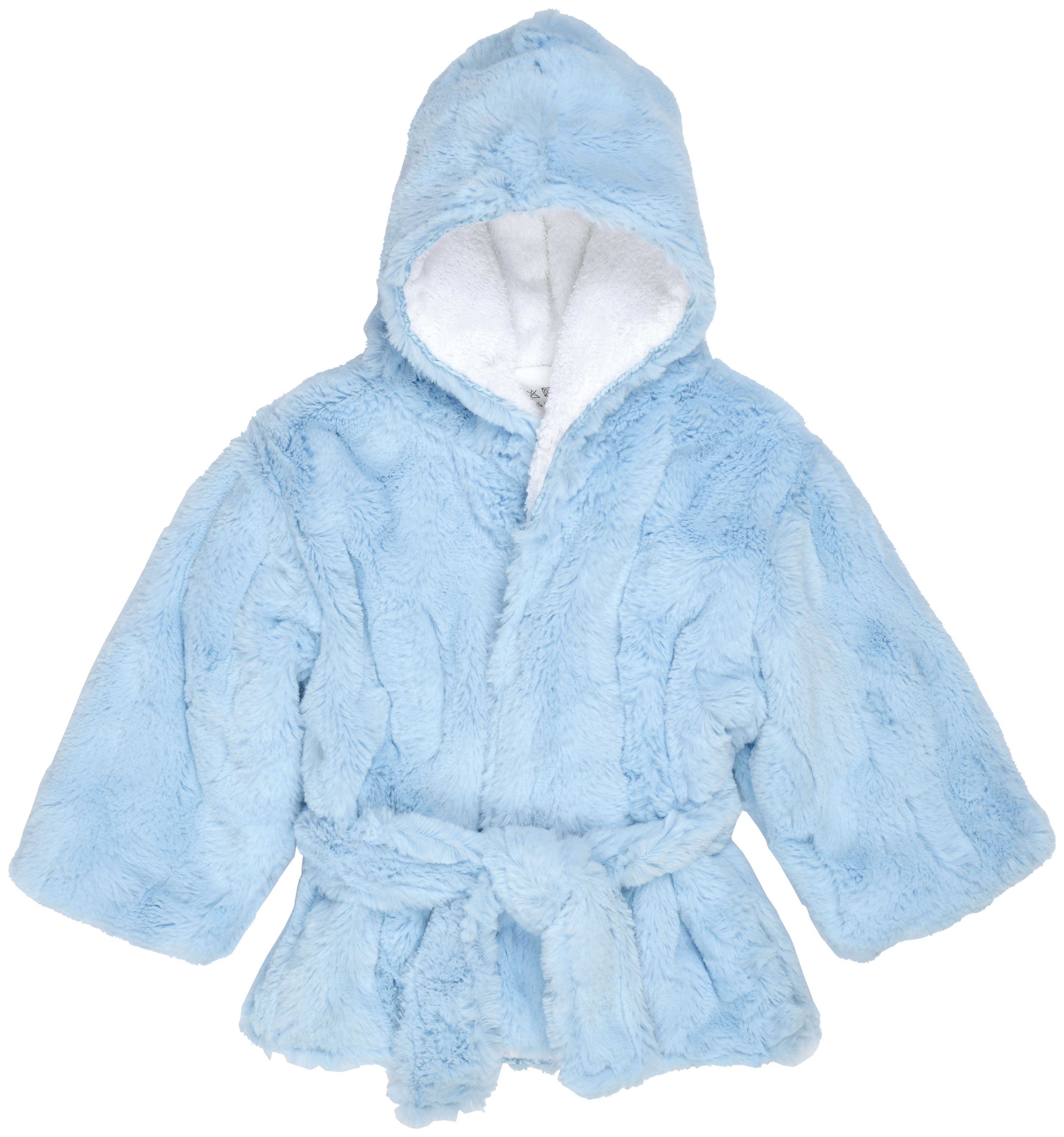 Picture of Little Scoops Blue Hooded Robe
