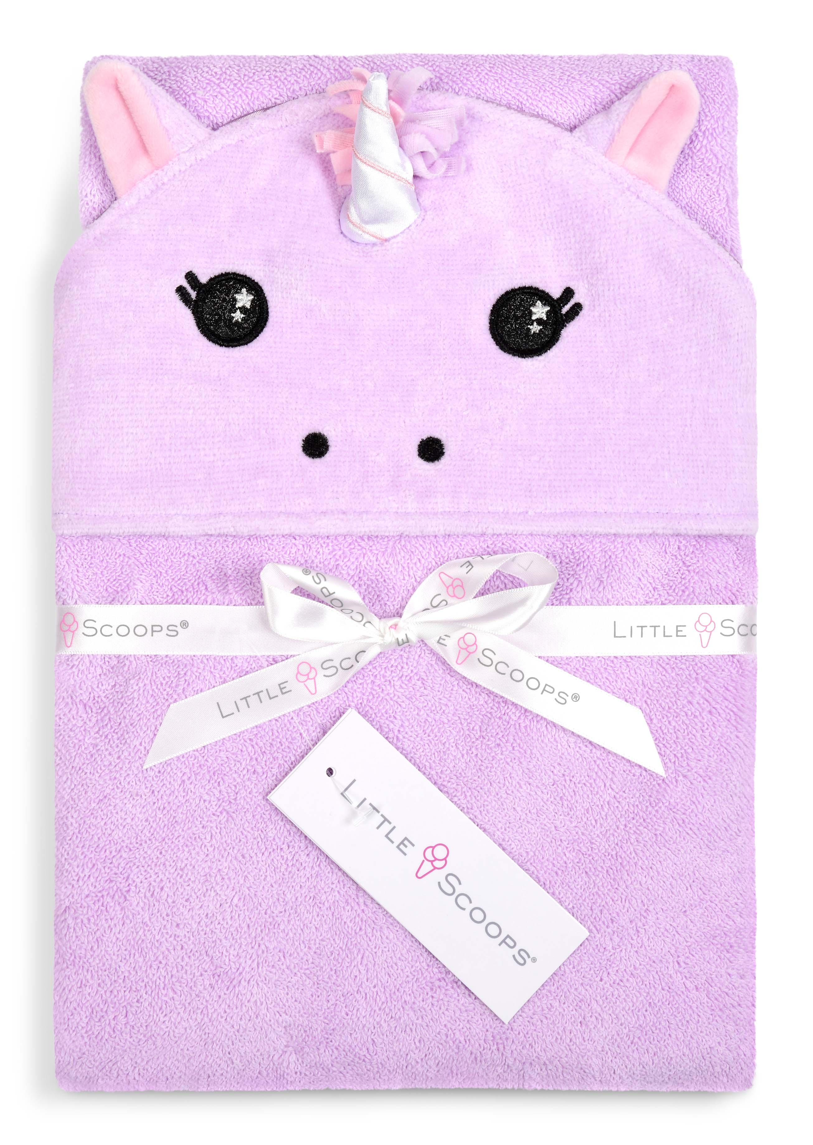 Picture of Little Scoops Unicorn Hooded Towel