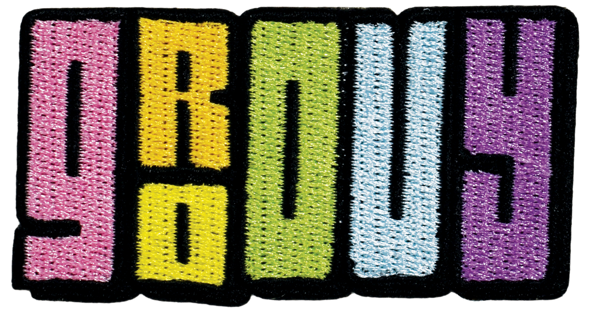 Picture of Groovy Embroidered Sticker Patch